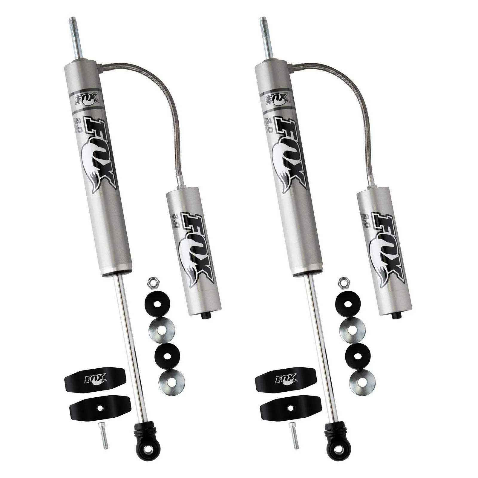 Fox 2.0 Performance Series Shocks w/ Reservoir Front Pair for 2017-2024 Ford F350 Super Duty 4WD