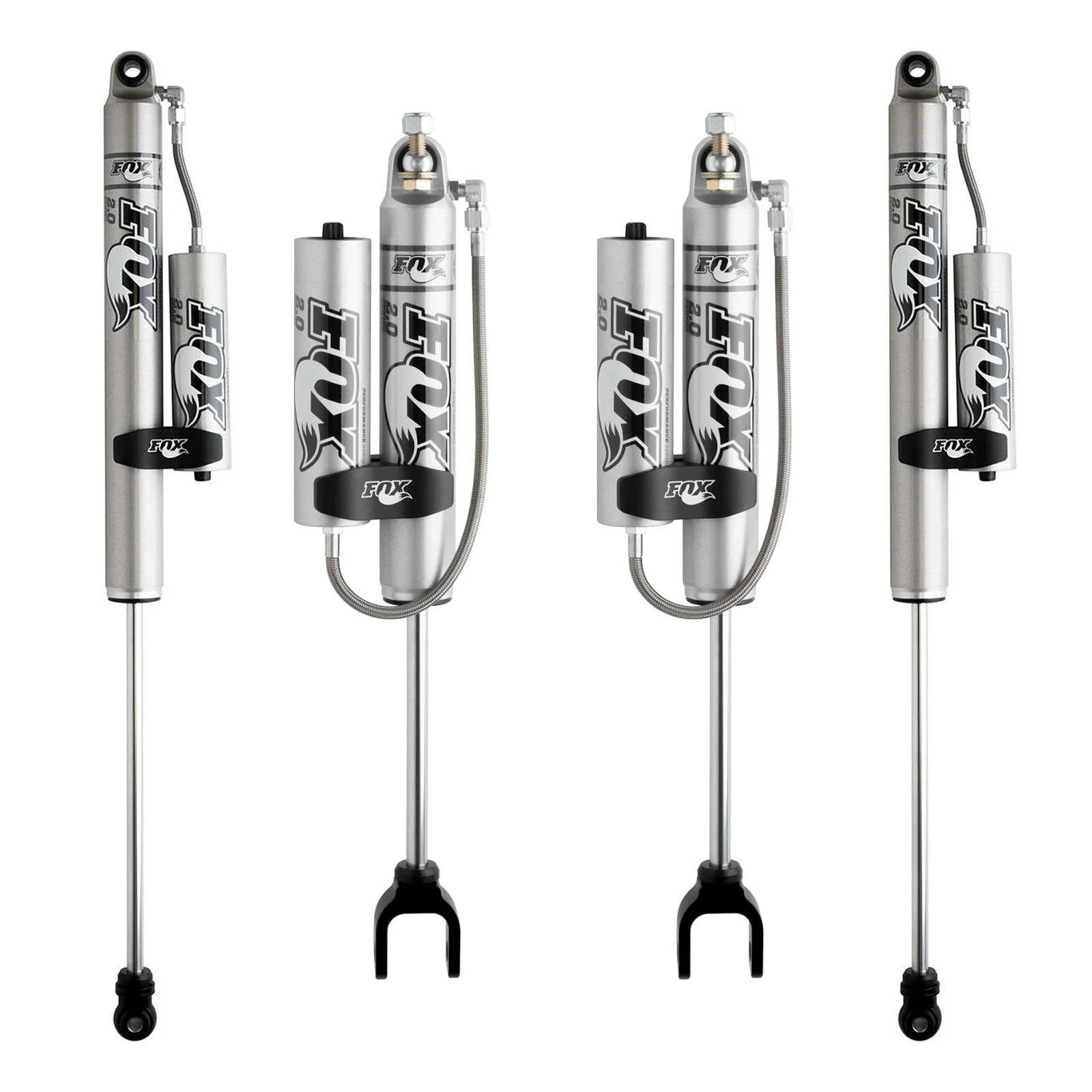 Fox 2.0 Performance Series Shocks w/ Reservoir Set for 2011-2019 GMC Sierra 3500 HD 4WD RWD - Image 14