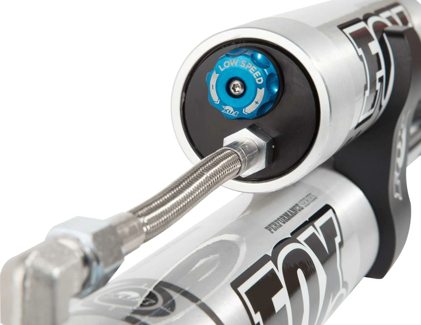 Fox 2.0 Performance Series w/ CD Reservoir Shocks Set for 1996-2006 Jeep Wrangler 4WD w/3-4.5" lift 4-6" Rear - Image 3