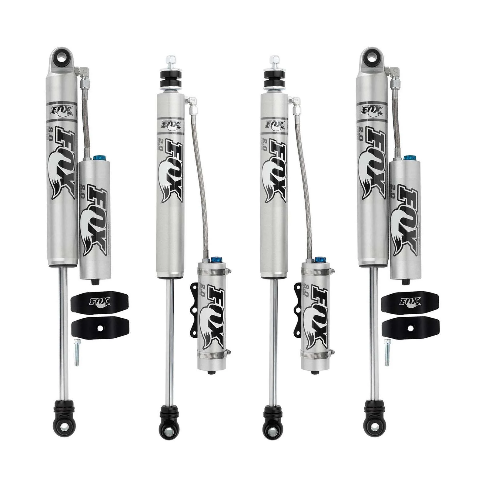 Fox 2.0 Performance Series w/ CD Reservoir Shocks Set for 2016-2018 Mercedes-Benz G65 AMG AWD