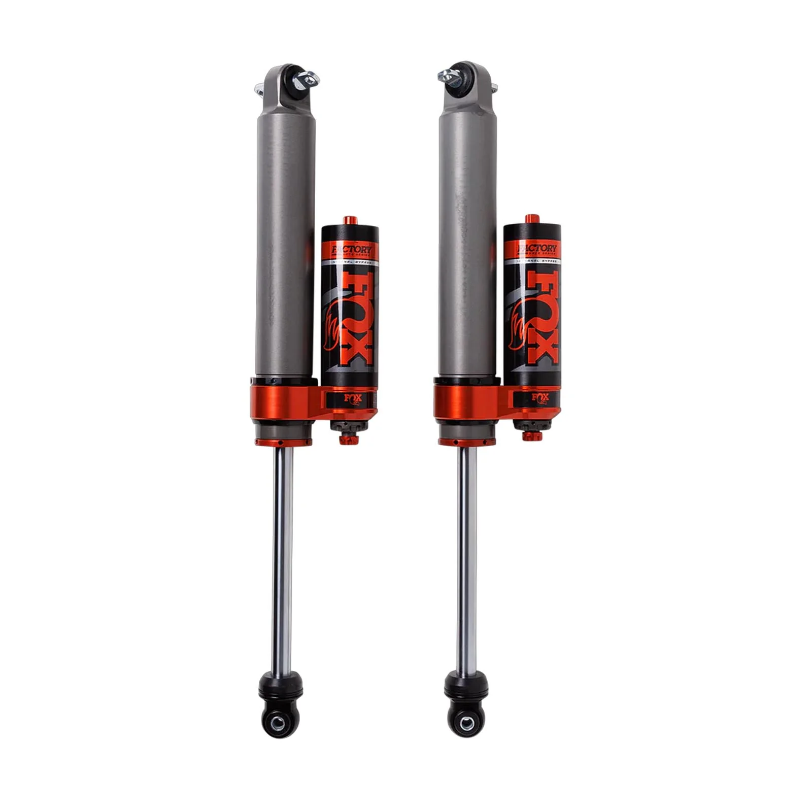 Fox 2.5 Factory Race Series Internal Bypass w/ Piggyback DSC Shocks Rear Pair for 2007-2018 Jeep Wrangler JK 4WD RWD w/2.5-4" lift - Image 2