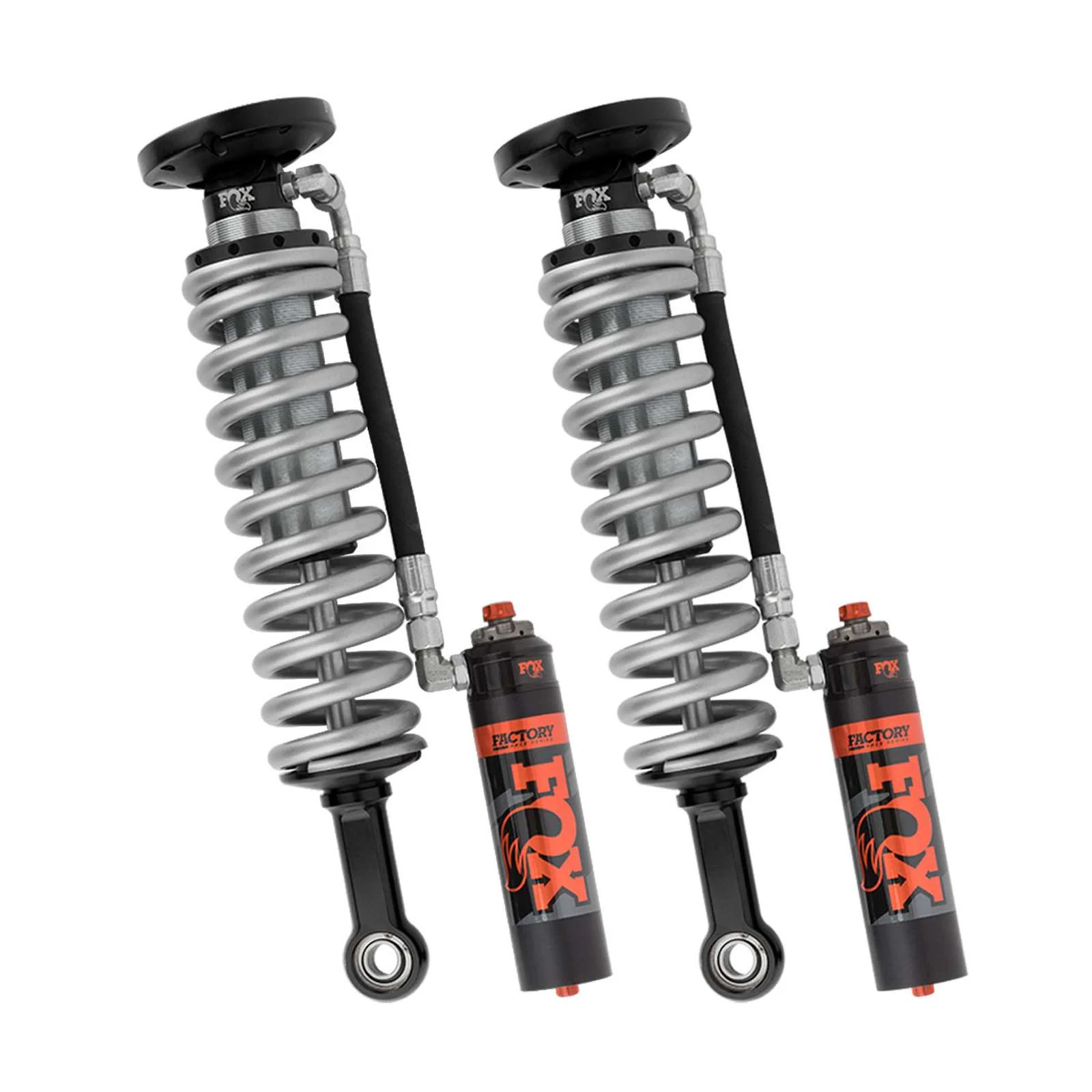 Fox 2.5 Factory Series Coilovers w/ DSC Reservoir Front Pair for 2007-2014 GMC Yukon XL 1500 w/0-3" lift w/ UCA - Image 2