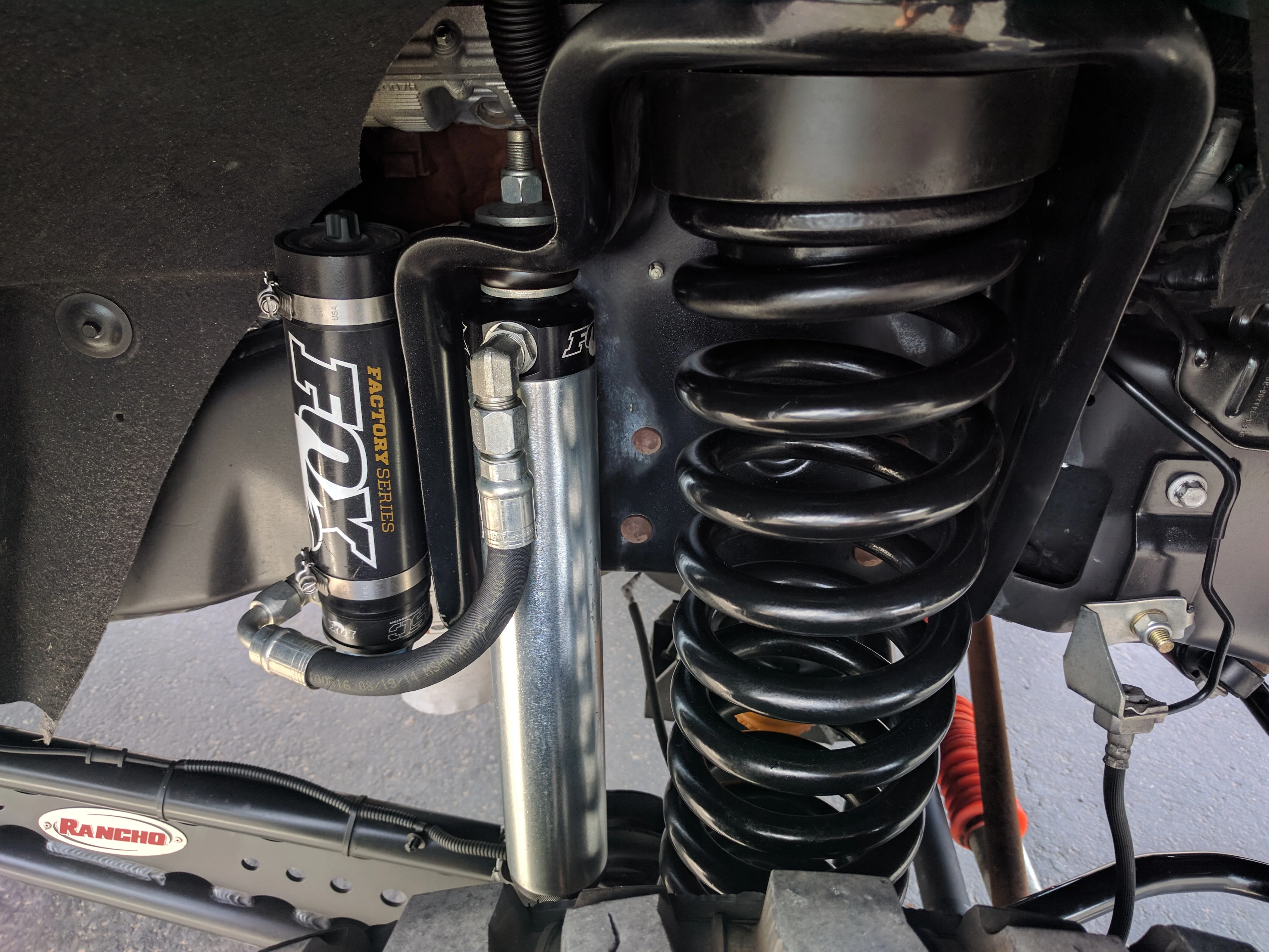 Fox 2.5 Factory Series Reservoir Shocks Front Pair for 2014-2021 Dodge Ram 2500 4WD - Image 3