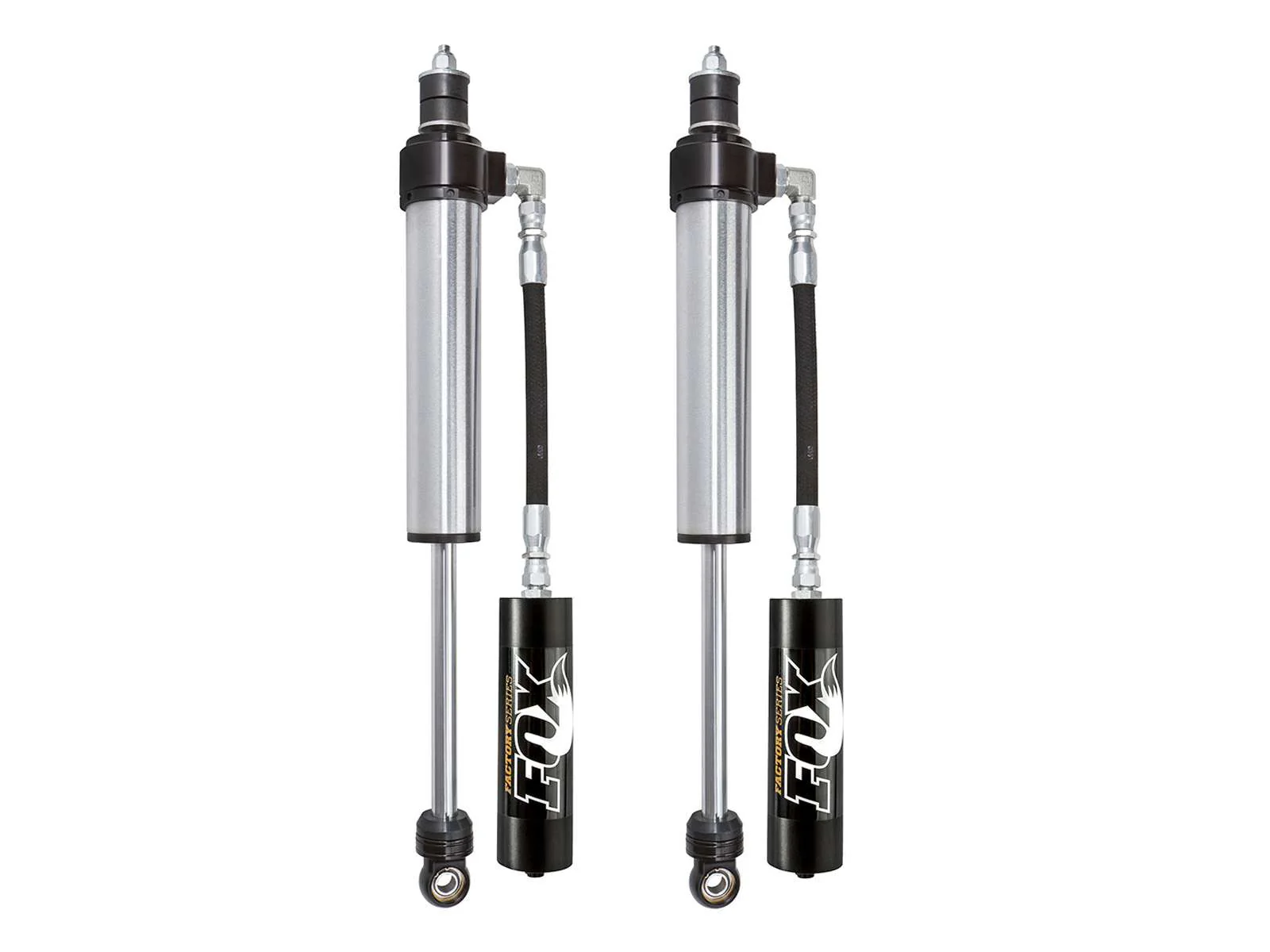 Fox 2.5 Factory Series Reservoir Shocks Front Pair for 2014-2023 Ram 2500 4WD