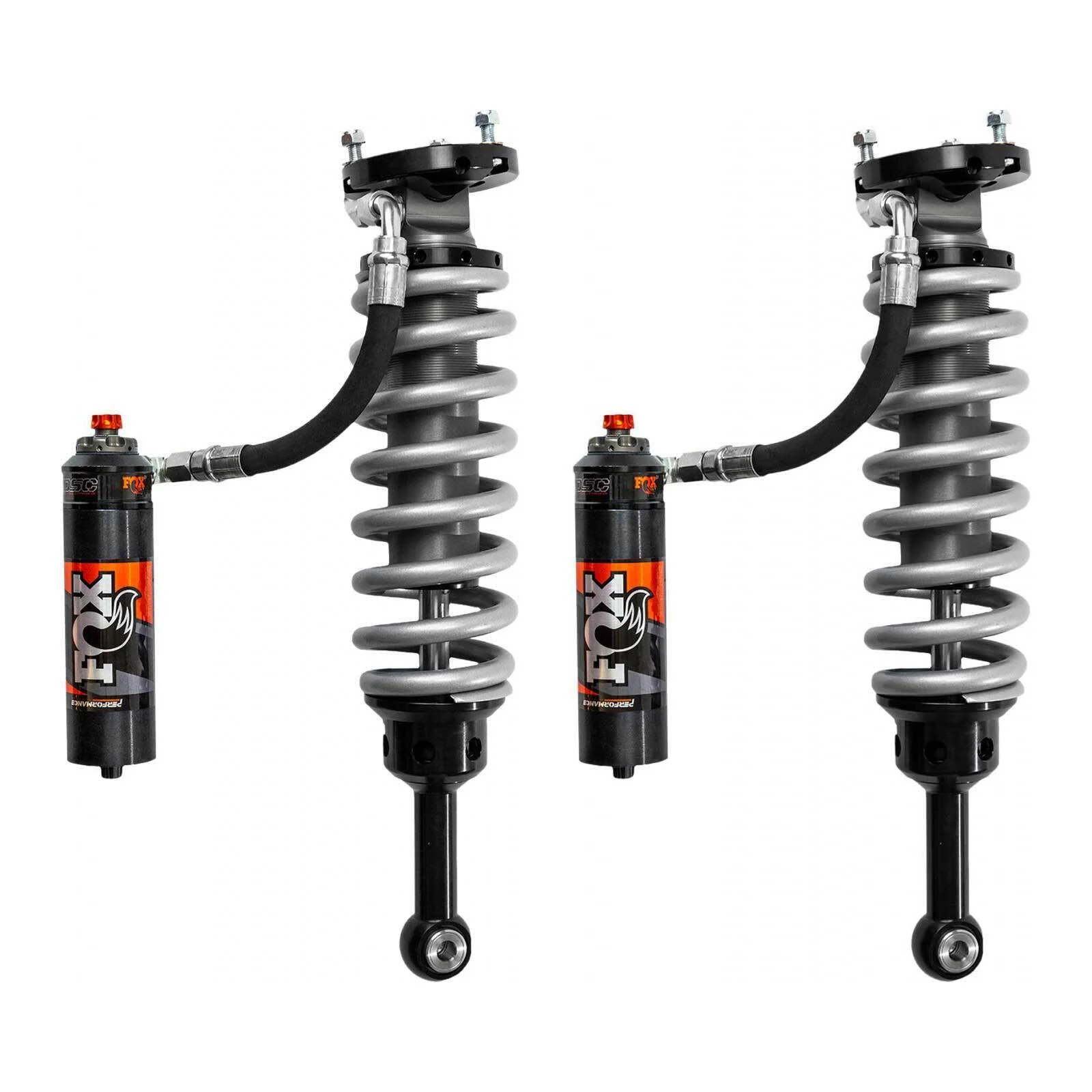 Fox 2.5 Performance Elite Adjustable Coilover w/ Reservoir Front Pair for 2007-2023 Toyota FJ Cruiser