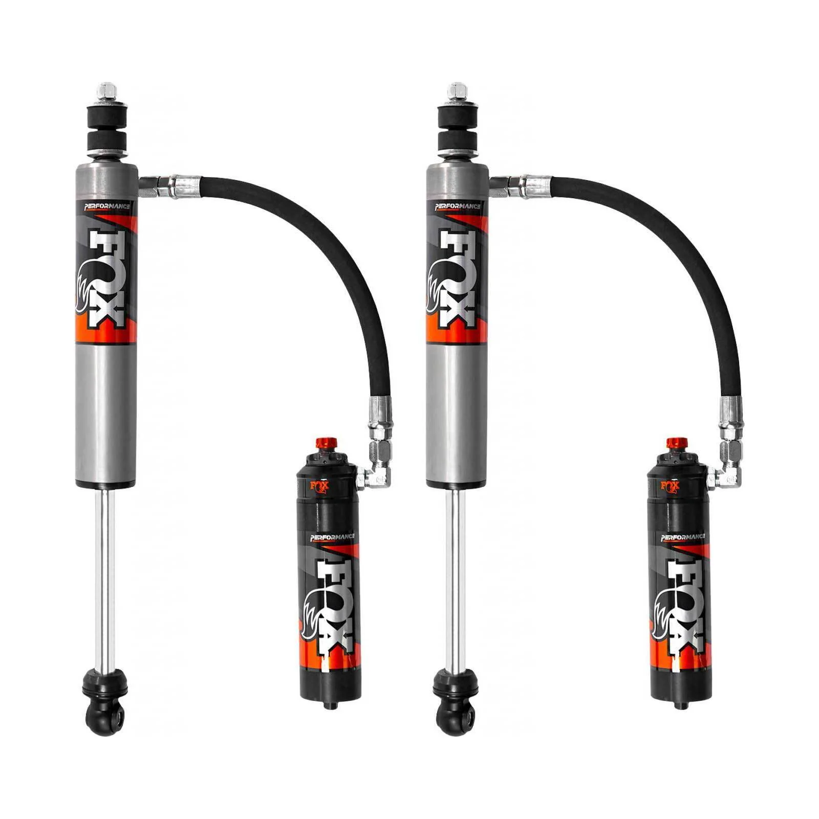 Fox 2.5 Performance Elite Adjustable w/ Remote Reservoir Shocks Rear Pair for 2003-2024 Toyota 4Runner 4WD RWD