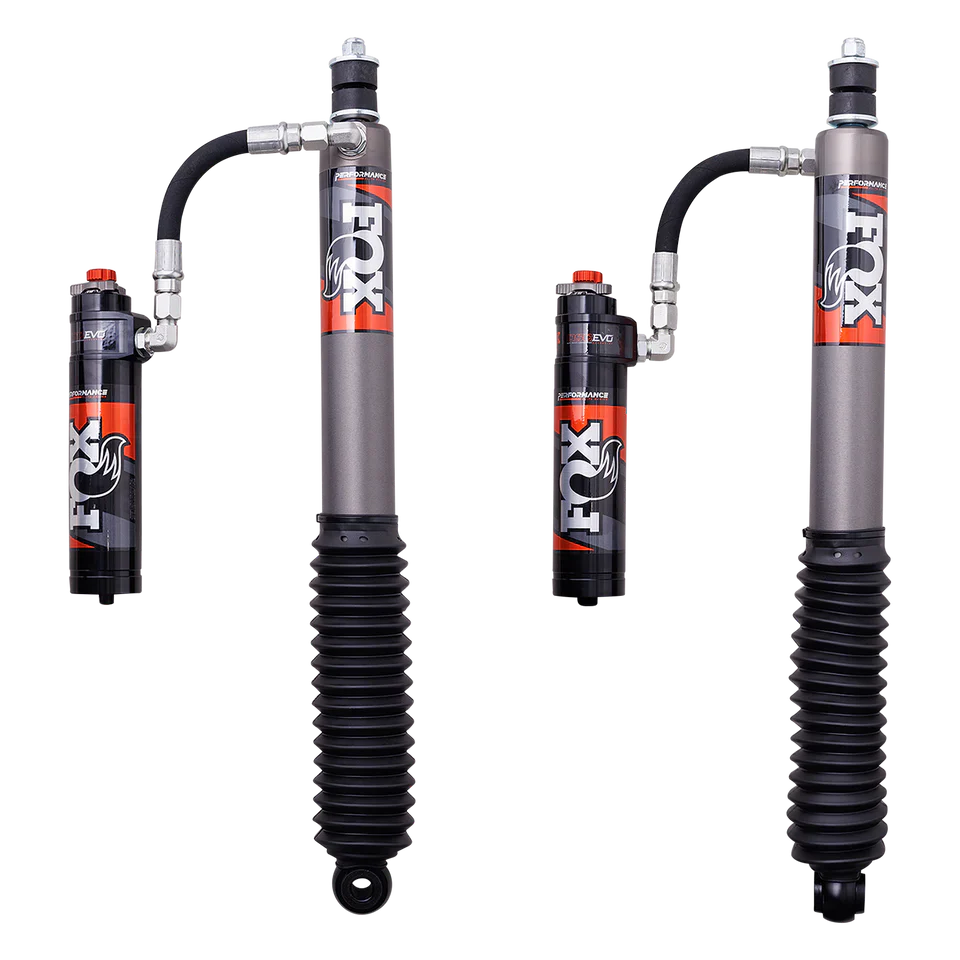 Fox 2.5 Performance Elite Adjustable w/ Remote Reservoir Shocks Rear Pair for 2024-2025 Toyota Tacoma 4WD RWD