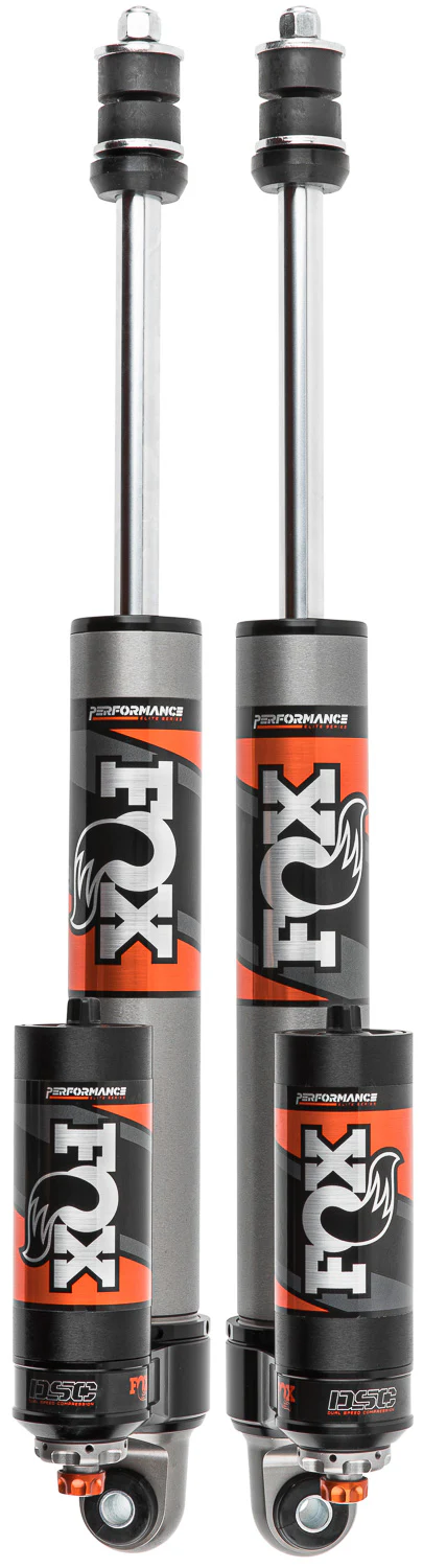 Fox 2.5 Performance Elite Adjustable w/ Reservoir Shocks Rear Pair for 2014-2023 Ram 2500 4WD - Image 2