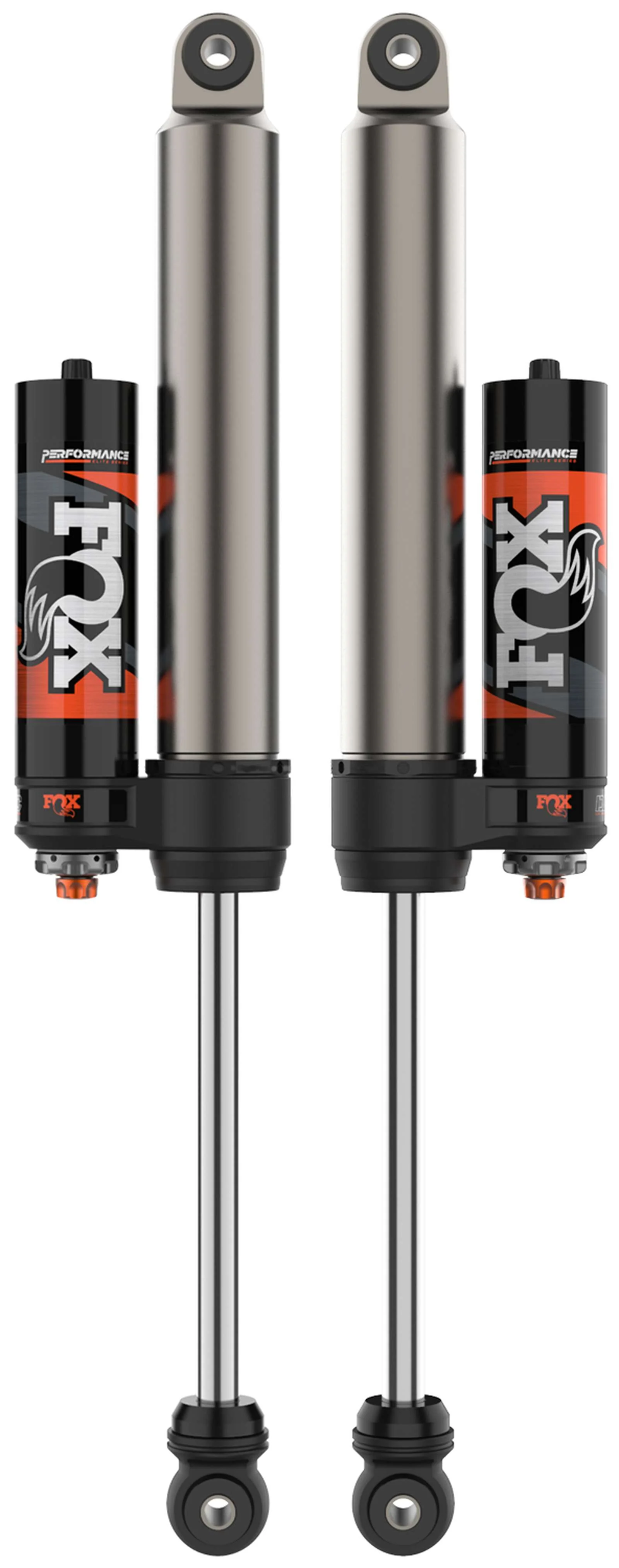 Fox 2.5 Performance Elite Adjustable w/ Reservoir Shocks Rear Pair for 2014-2023 Ram 3500 4WD - Image 2