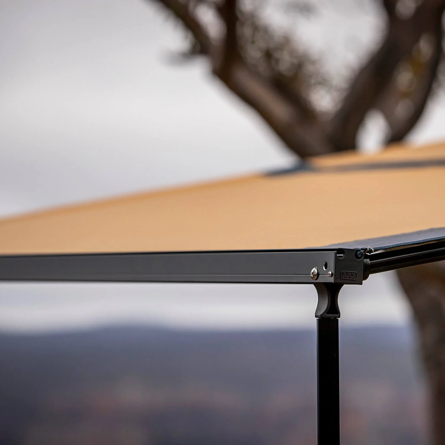 ARB Hard Case Awning with Light 2.5M Black - Image 4