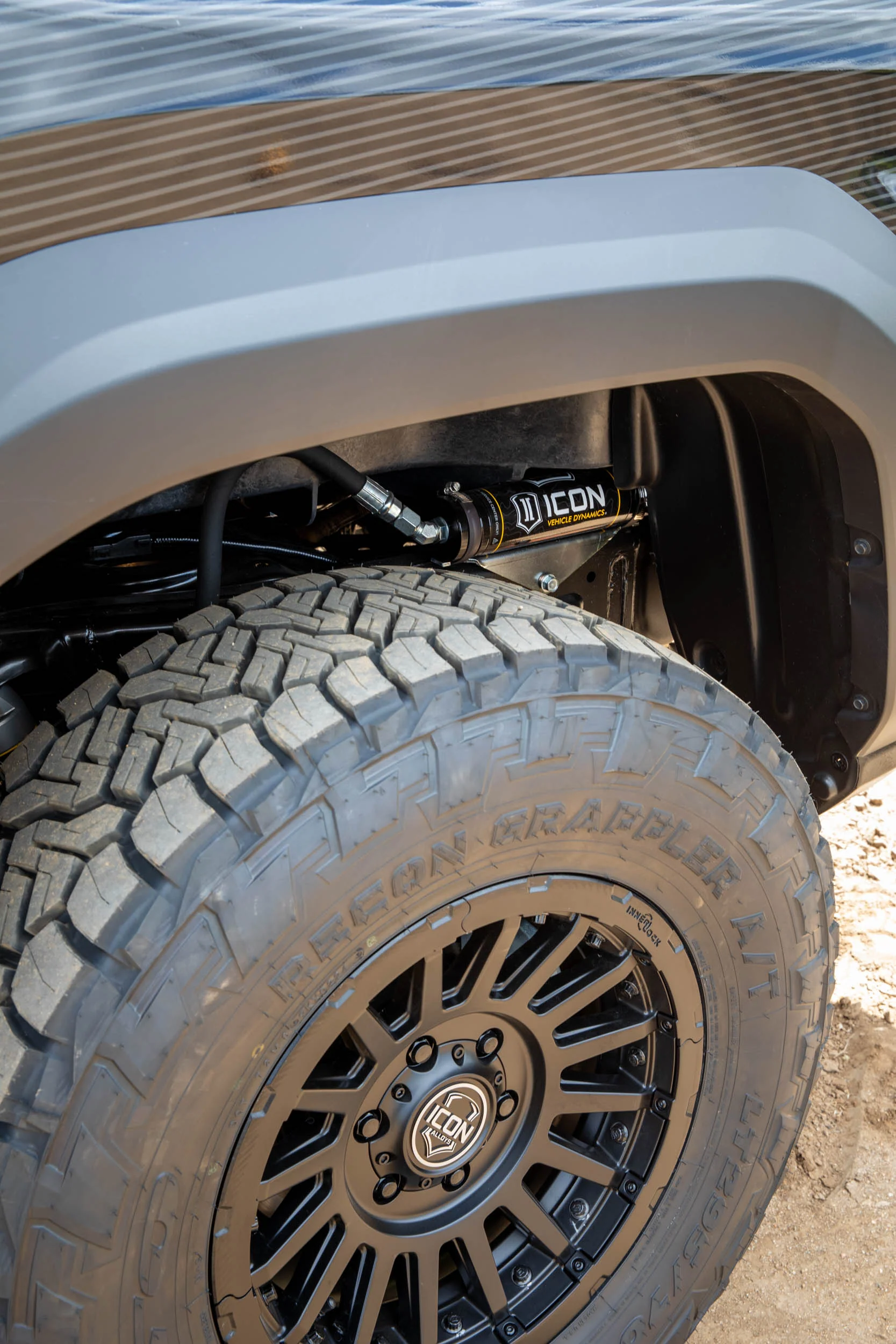 Icon 1.25-3" Stage 7 Suspension System Tubular Overland Coils Rear Kit for 2024-2025 Toyota Tacoma 4WD - Image 2