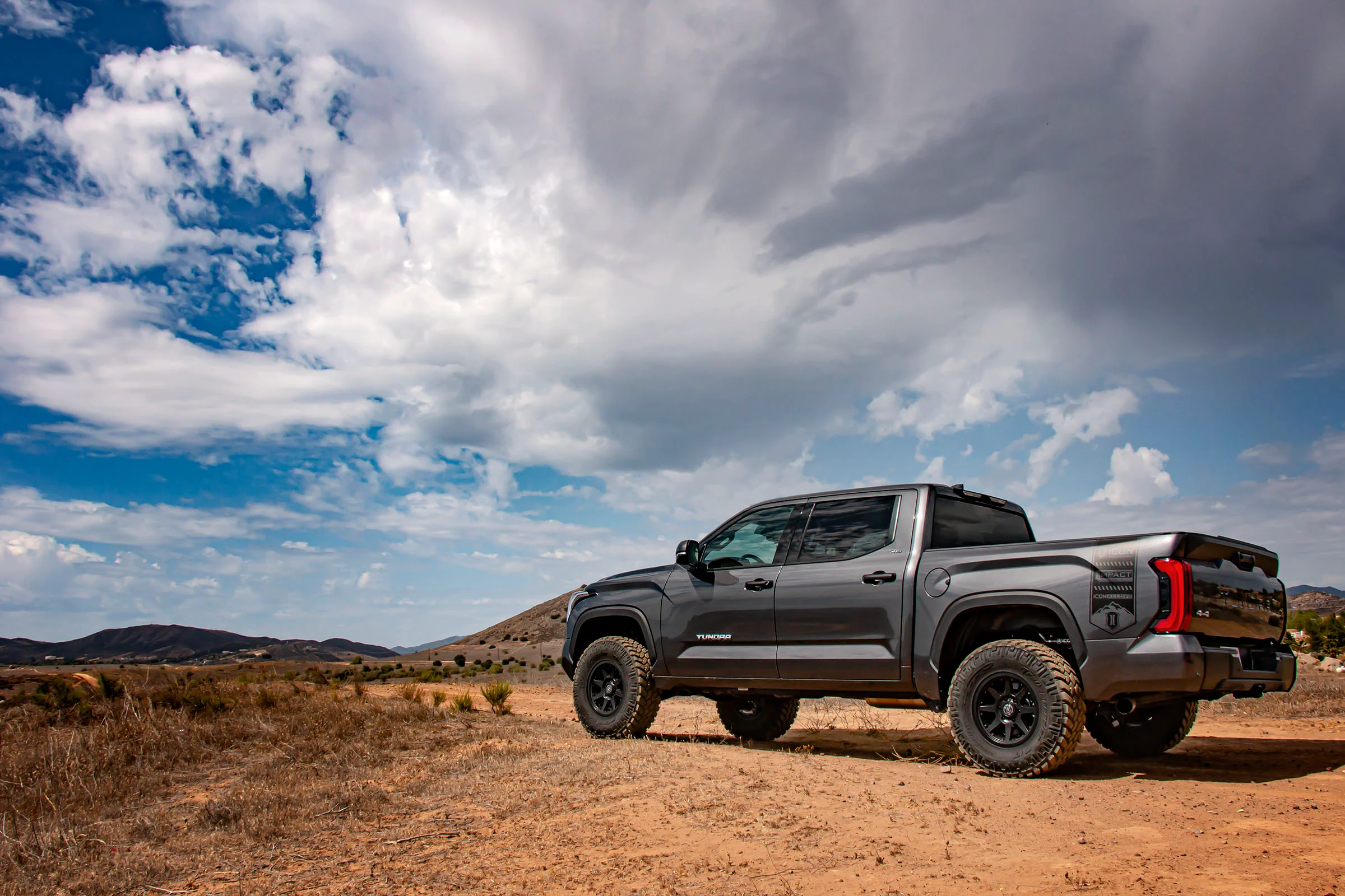 Icon 2-3.25" Stage 1 3.0 Suspension System CDXS Tubular Kit for 2022-2025 Toyota Tundra Full Hybrid EV Gas - Image 2