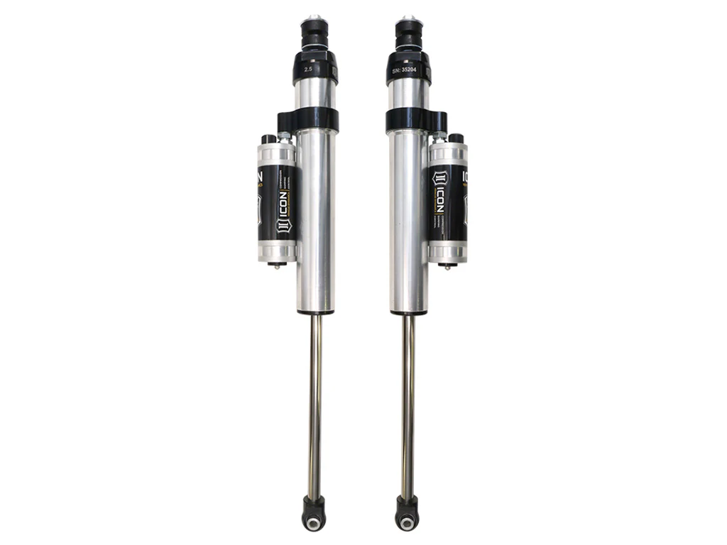 Icon 2.5 Piggyback Reservoir CDCV Shocks Front Pair for 2005-2019 Ford F250 Super Duty 4WD - Image 2