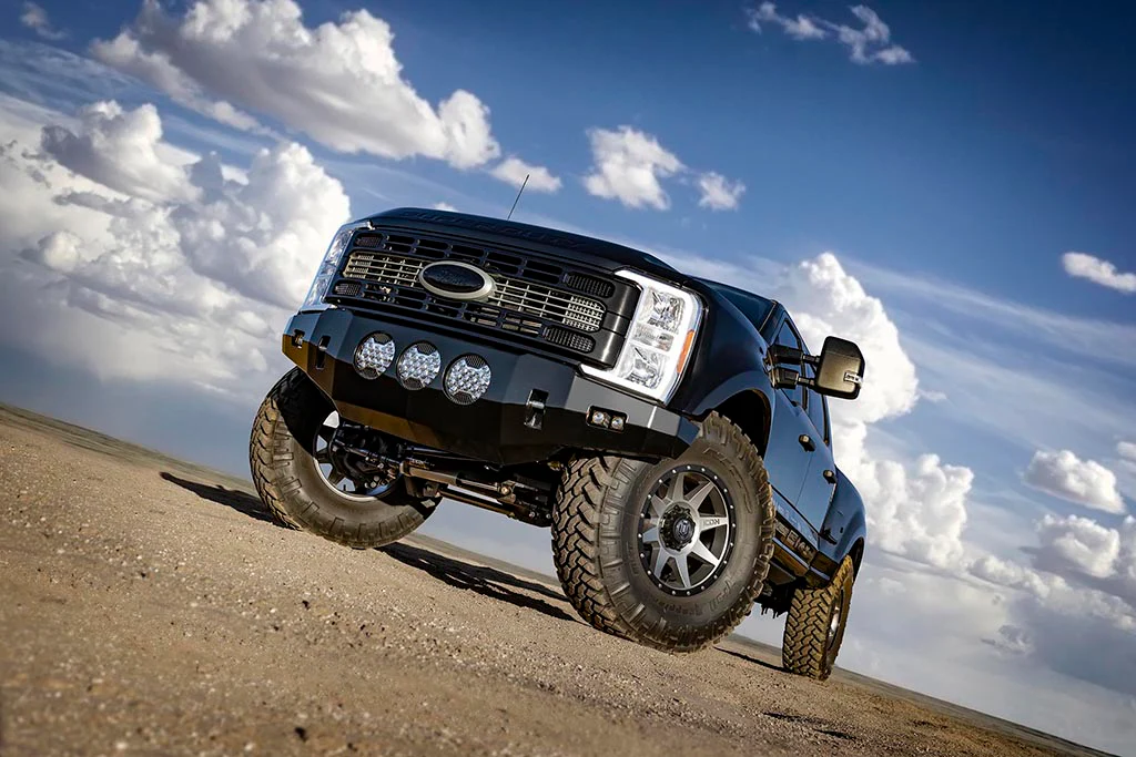 Icon 4-5.5" Stage 5 Coilover Conversion System w/Radius Arms Kit for 2023-2025 Ford F250 Super Duty Diesel - Image 2