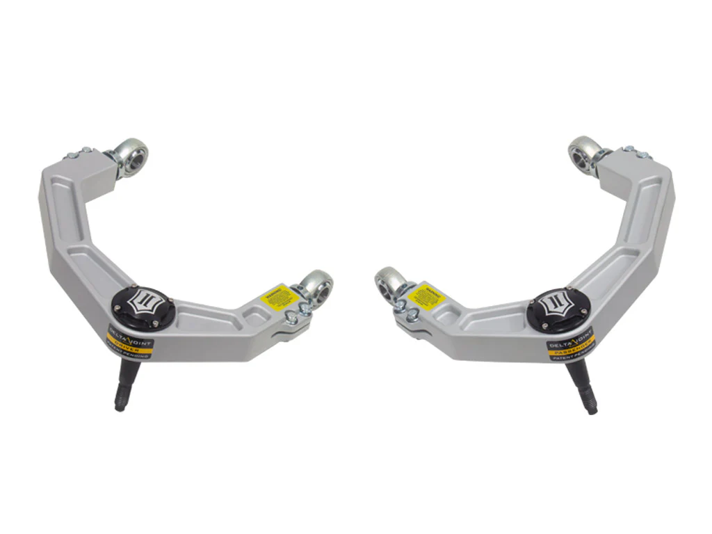 Icon Billet Upper Control Arm Delta Joint Kit for 2021-2025 Ford F150 w/0-1.25" lift - Image 2