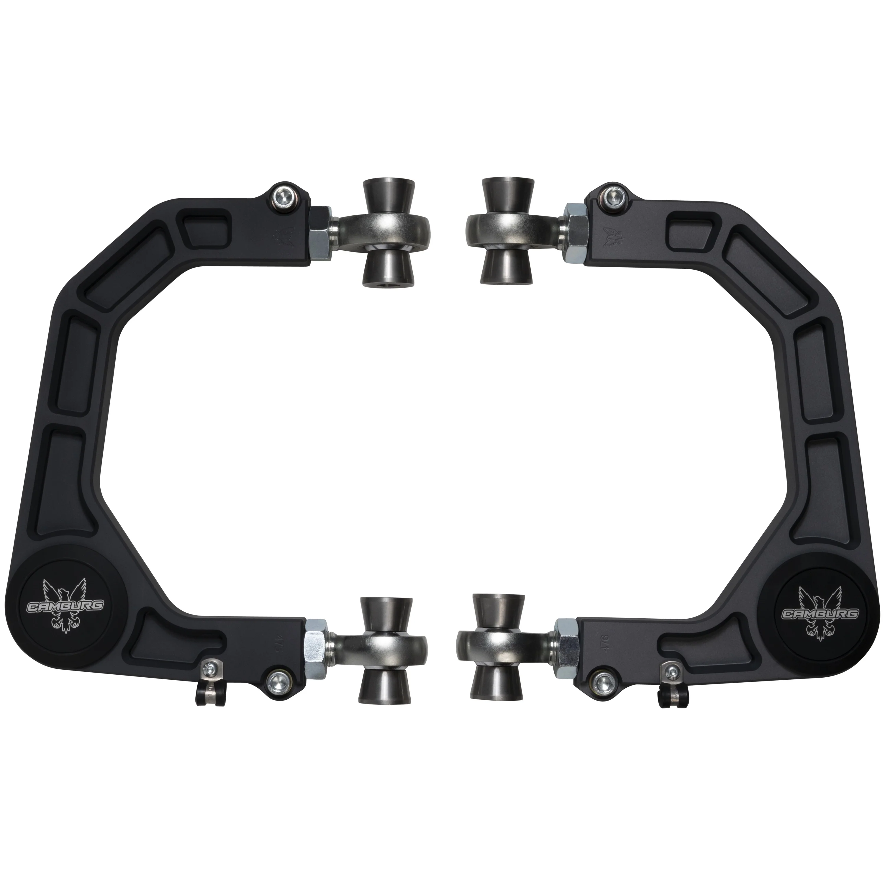 KINETIK V2 Performance Billet Uniball Upper Arms - Grey - Image 4