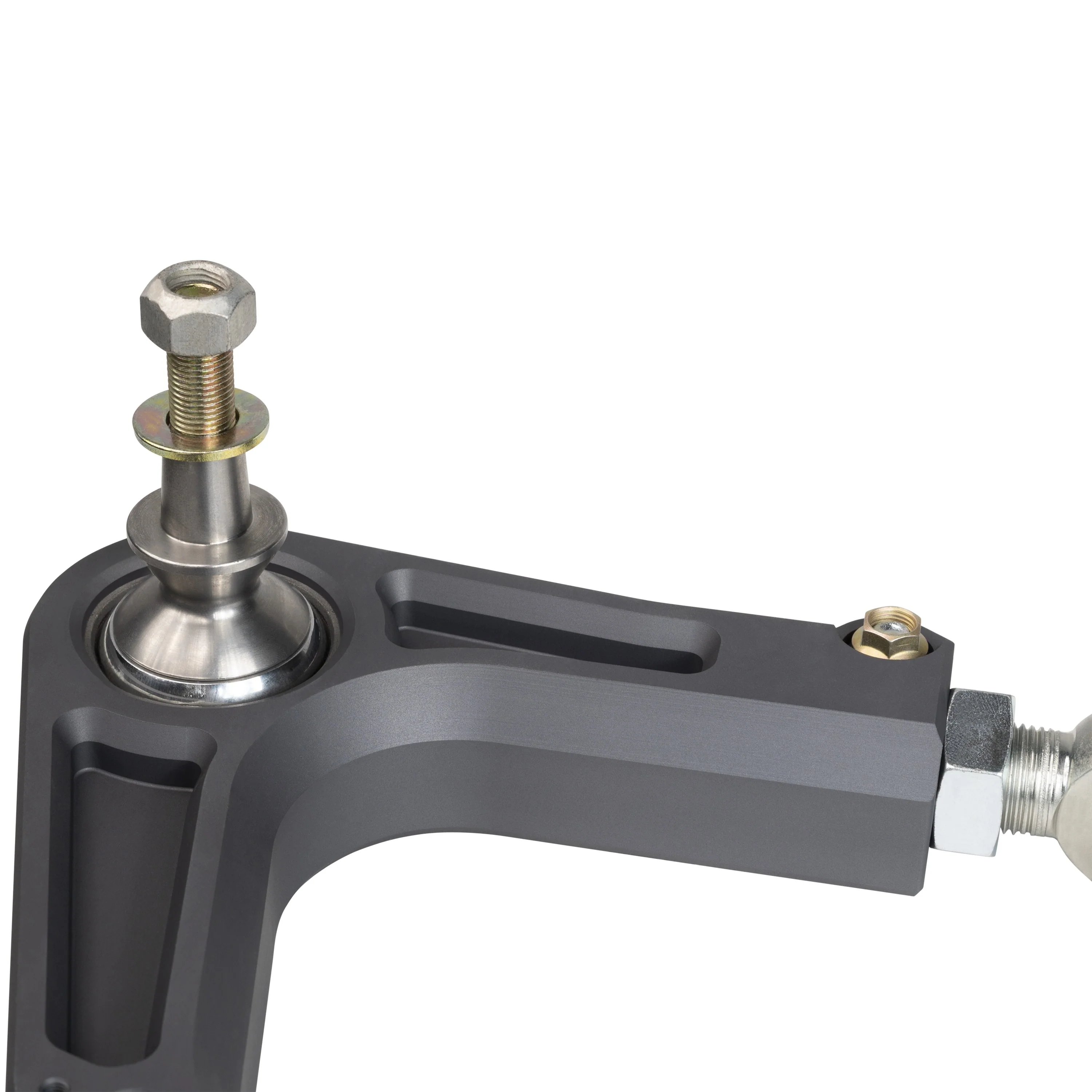 KINETIK V2 Performance Billet Uniball Upper Arms - Grey - Image 2