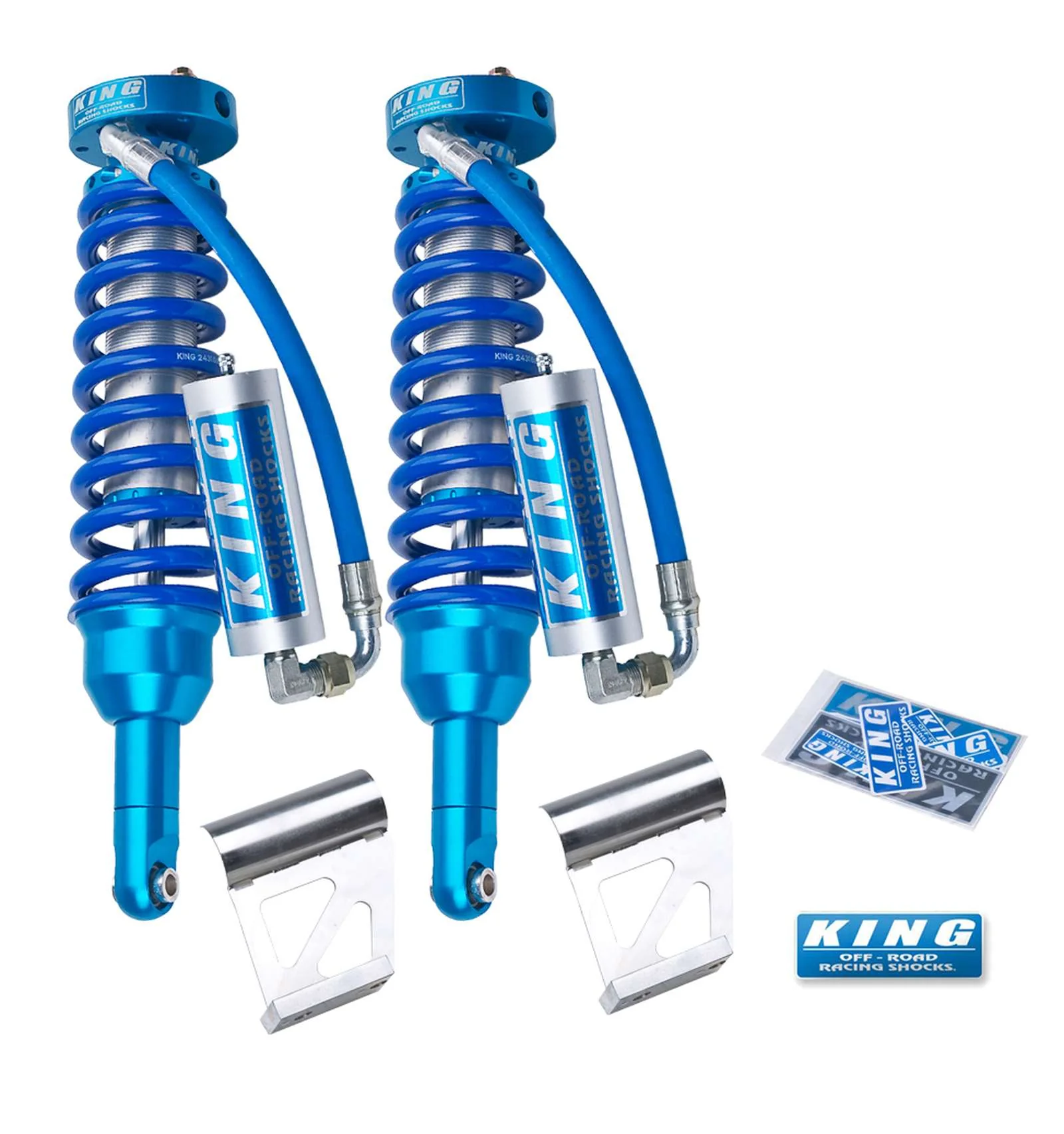 King Shocks 2.5 Performance Coilovers w/ Remote Reservoir Front Pair for 2006-2009 Toyota FJ Cruiser 4WD - Image 11