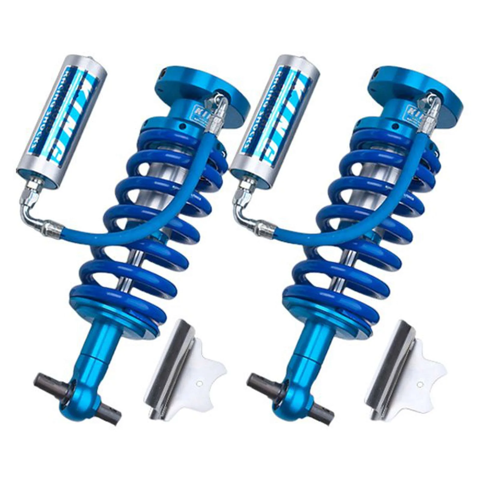 King Shocks 2.5 Performance Coilovers w/ Remote Reservoir Front Pair for 2007-2018 GMC Sierra 1500 4WD - Image 3