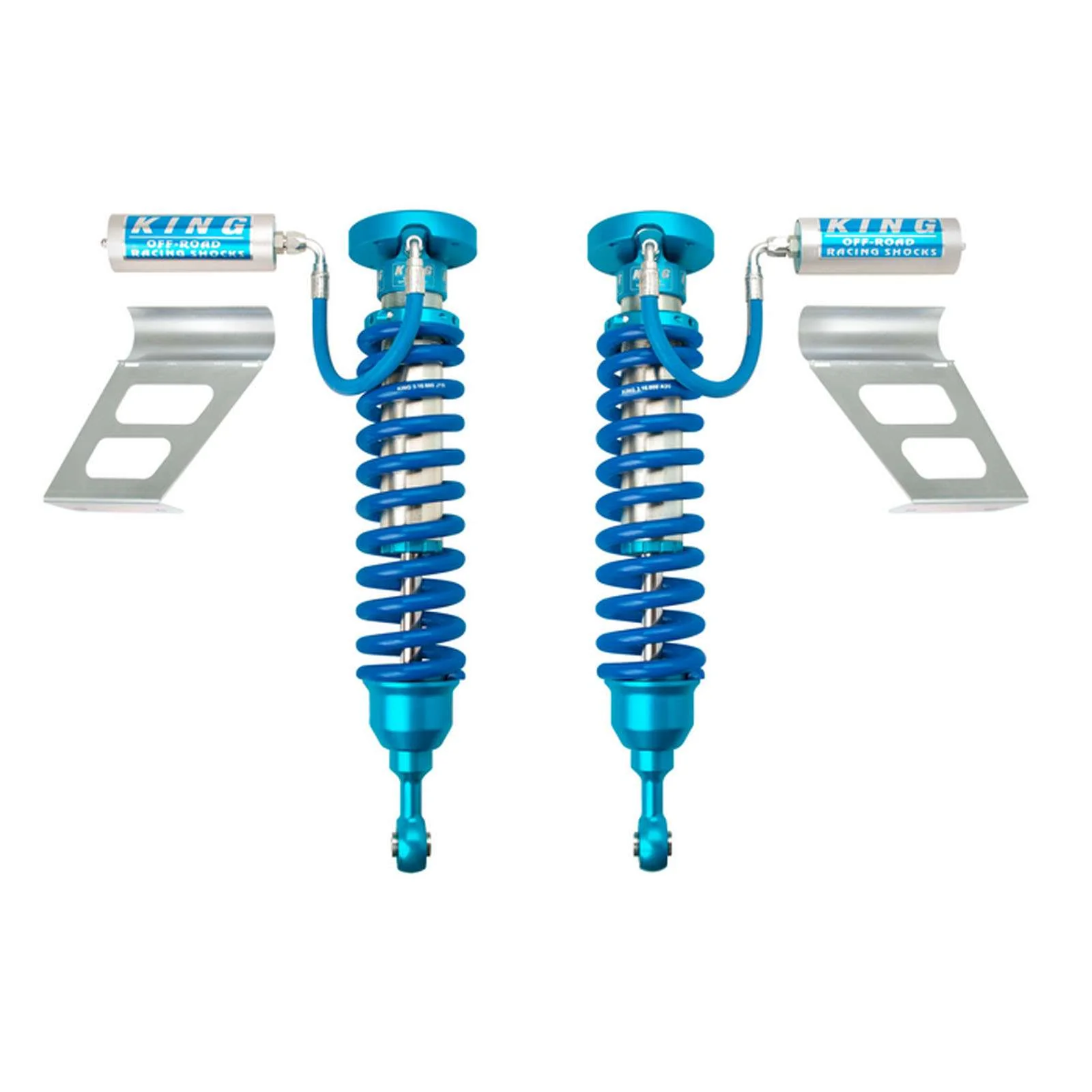 King Shocks 2.5 Performance Coilovers w/ Remote Reservoir Front Pair for 2008-2022 Toyota Sequoia 4WD - Image 2
