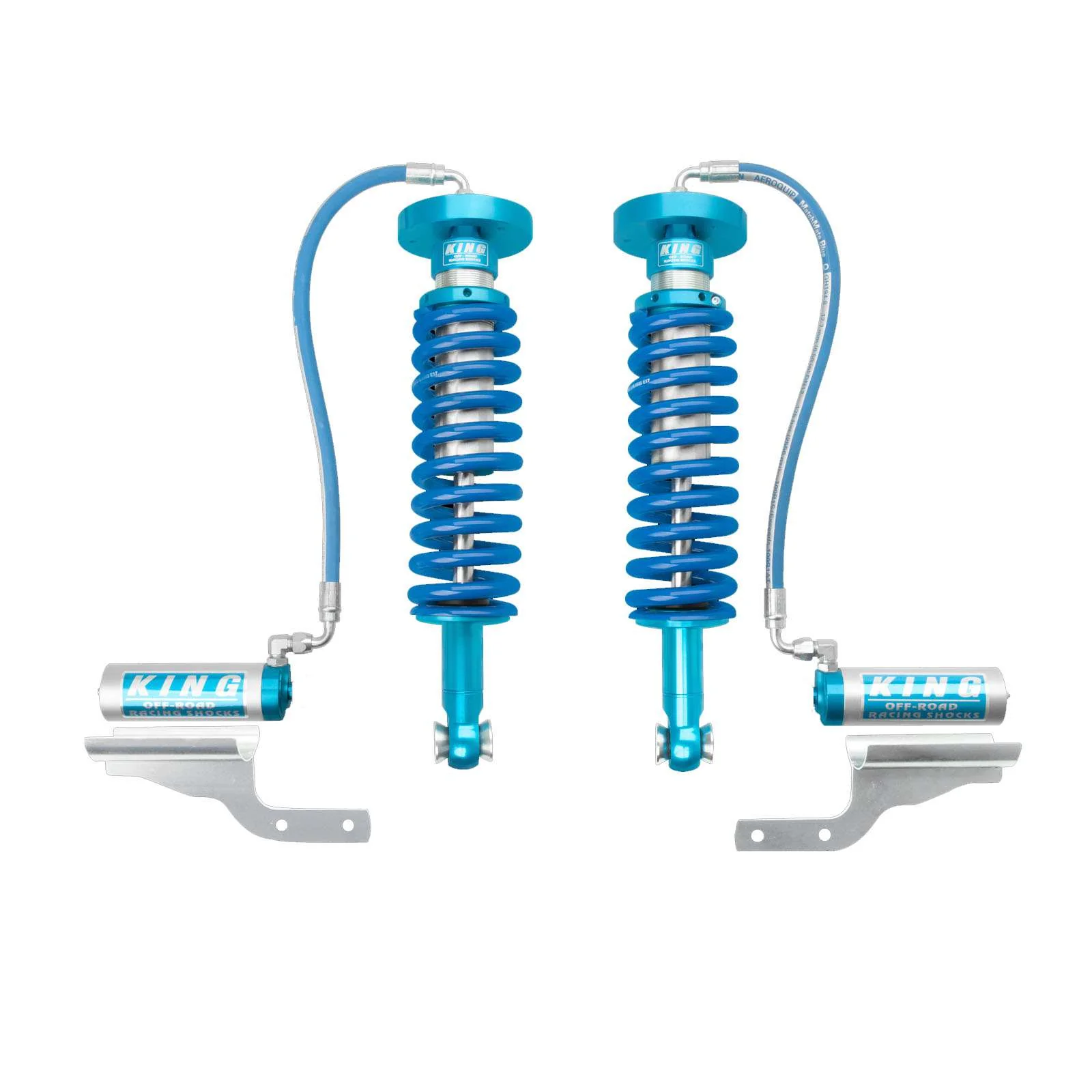 King Shocks 2.5 Performance Coilovers w/ Remote Reservoir Front Pair for 2009-2014 Ford F150 RWD w/0-3" lift - Image 2