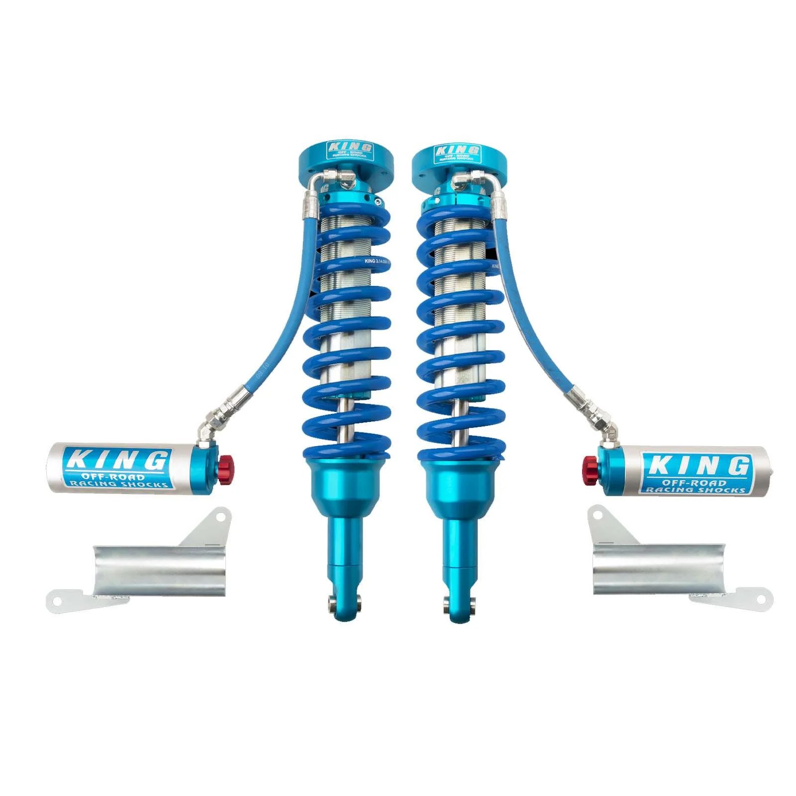 King Shocks 2.5 Performance Coilovers w/ Remote Reservoir Front Pair for 2010-2024 Toyota 4Runner KDSS 4WD - Image 8