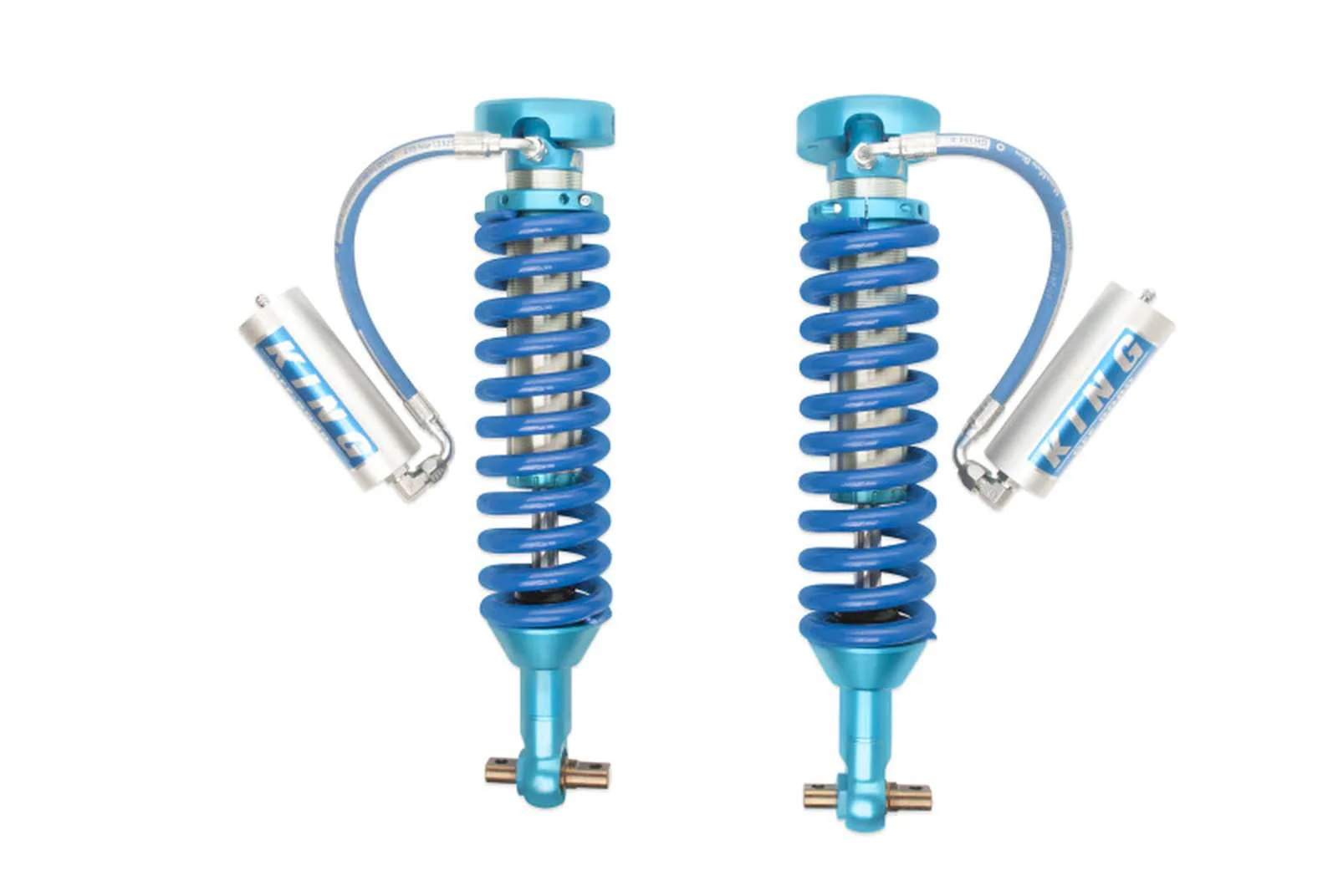 King Shocks 2.5 Performance Coilovers w/ Remote Reservoir Front Pair for 2015-2022 GMC Canyon AT4 4WD RWD - Image 3
