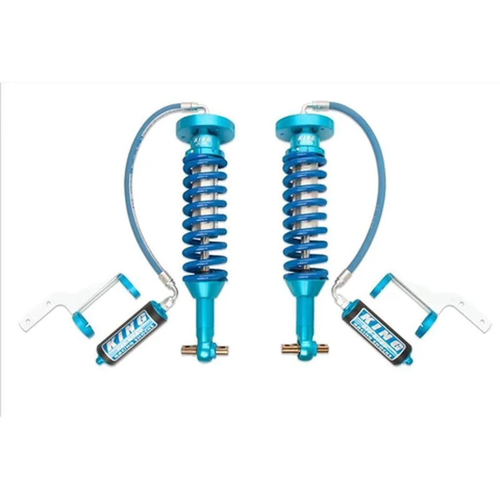 King Shocks 2.5 Performance Coilovers w/ Remote Reservoir Front Pair for 2014-2024 Ford Expedition 4WD w/0-3" lift - Image 2