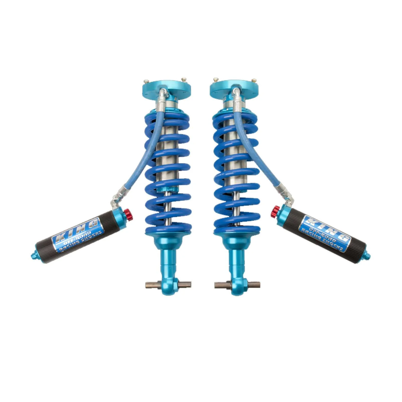 King Shocks 2.5 Performance Coilovers w/ Remote Reservoir Front Pair for 2019-2024 GMC Sierra 1500 4WD - Image 3