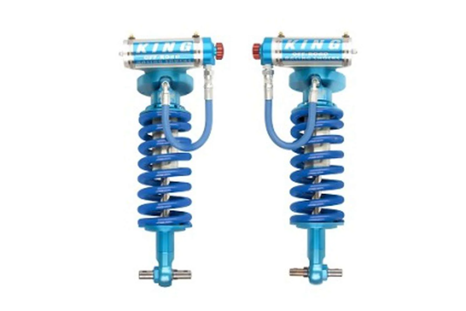 King Shocks 2.5 Performance Coilovers w/ Remote Reservoir Front Pair for 2019-2024 GMC Sierra 1500 4WD - Image 4