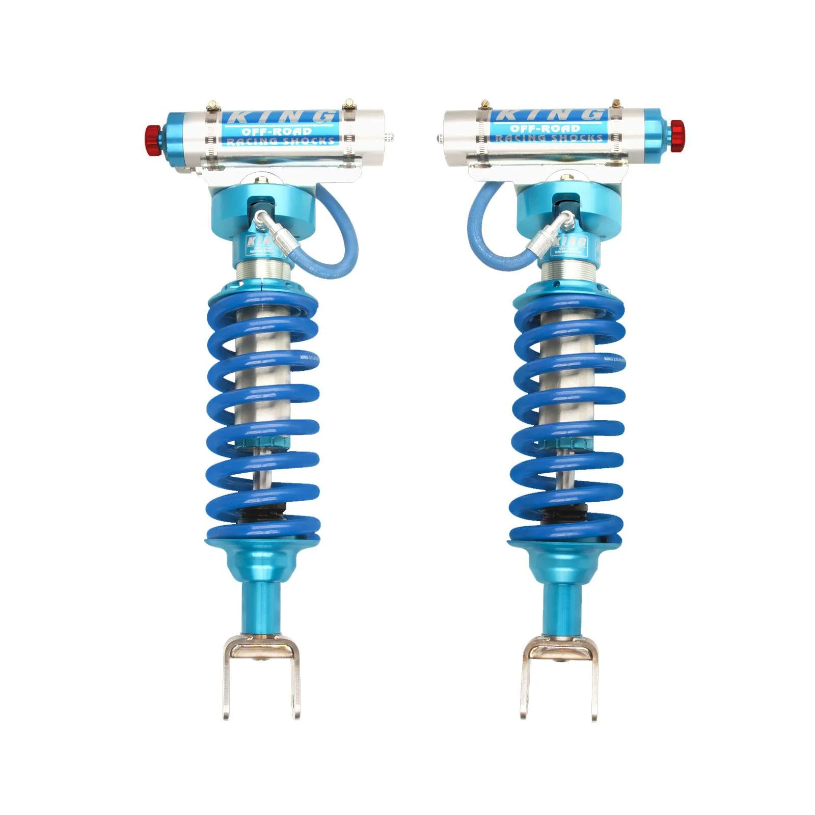 King Shocks 2.5 Performance Coilovers w/ Remote Reservoir Front Pair for 2019-2024 Ram 1500 4WD - Image 6