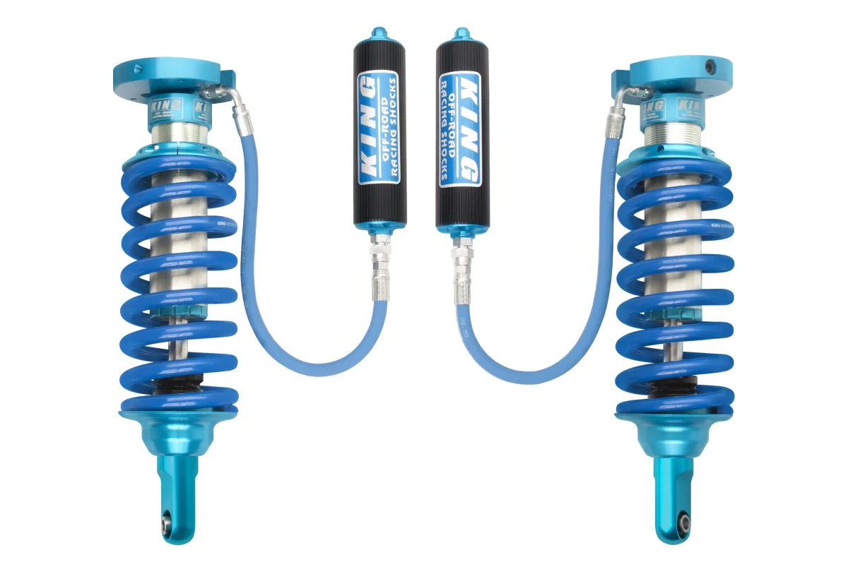 King Shocks 2.5 Performance Coilovers w/ Remote Reservoir Rear Pair for 2021 GMC Yukon XL 4WD