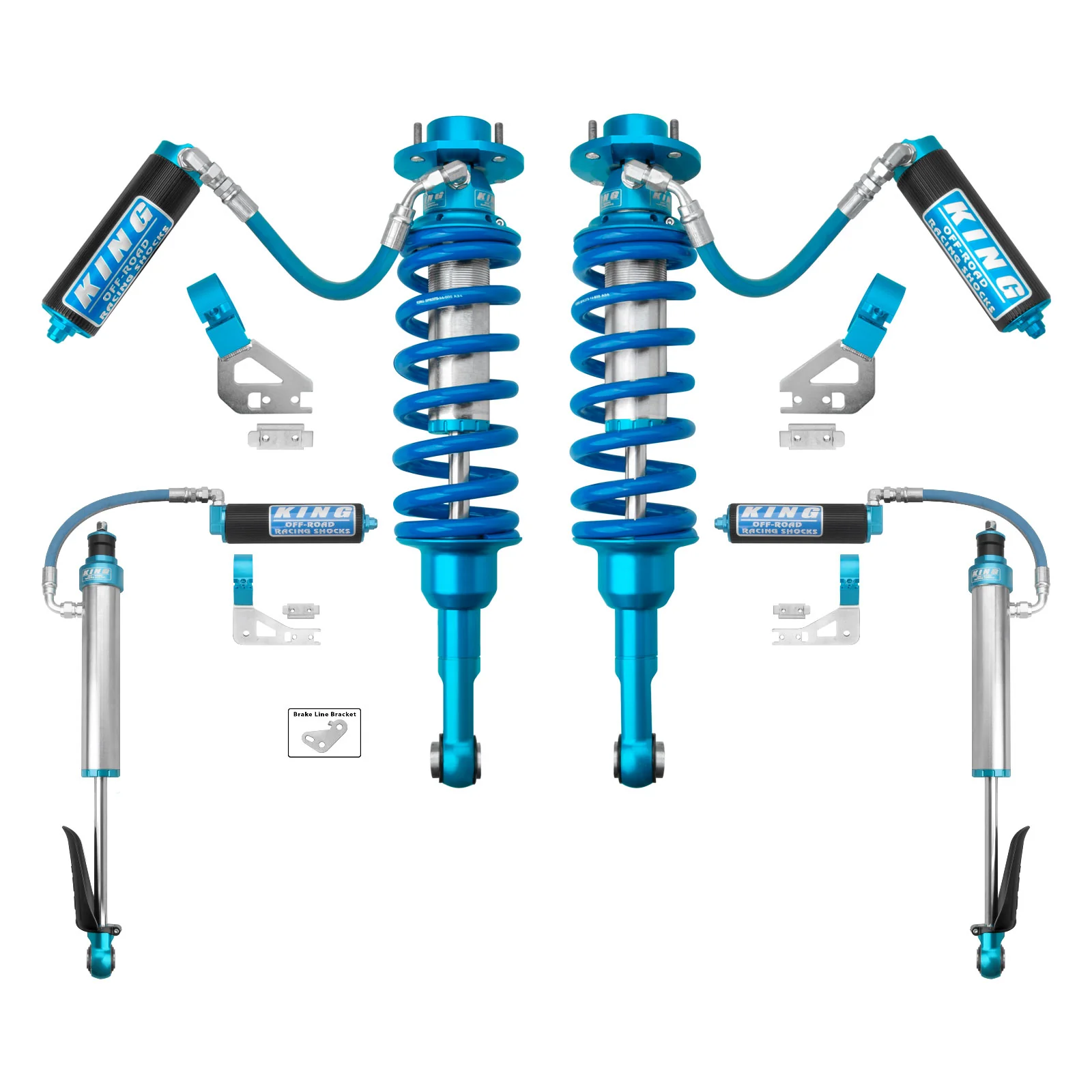2.5 Performance Series Shocks Set for 2025-2026 Toyota 4Runner 4WD RWD w/2-2.5" lift Exclusion | Does not work with vehicles equipped with OEM KDSS or E-KDSS