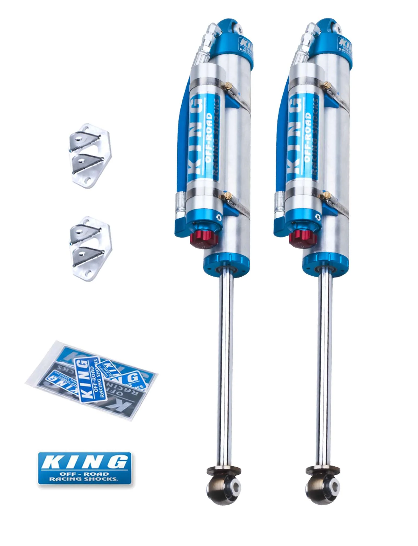 King Shocks 2.5 Performance Piggyback Adjustable Shocks Rear Pair for 2007-2018 Jeep Wrangler JK 4WD w/6" lift - Image 7