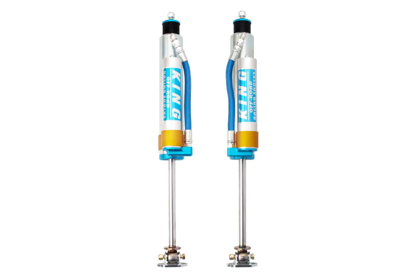 King Shocks 2.5 Performance Piggyback Shocks Front Pair for 1984-2001 Jeep Cherokee XJ 4WD - Image 2