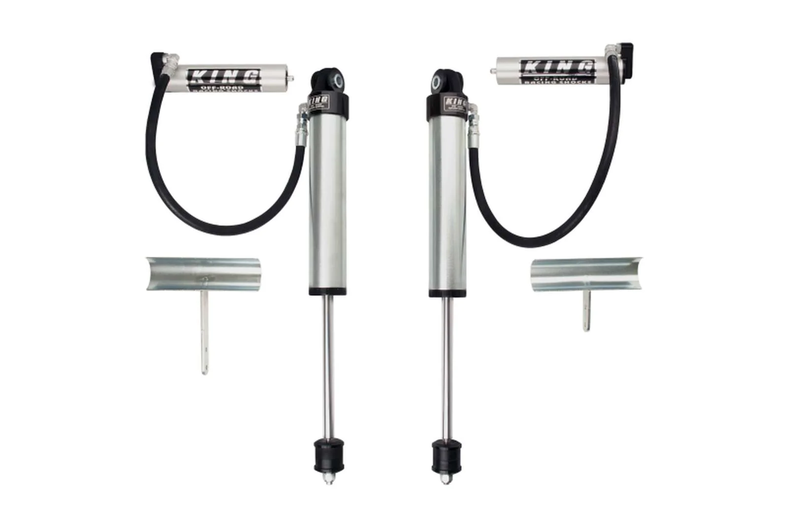 King Shocks 2.5 Performance Piggyback Shocks Front Pair for 1990-2012 Mercedes G Series 4WD - Image 2