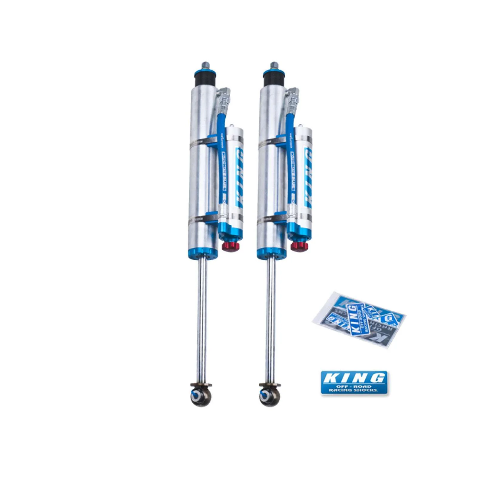 King Shocks 2.5 Performance Piggyback Shocks Front Pair for 1996-2006 Jeep Wrangler TJ 4WD - Image 5