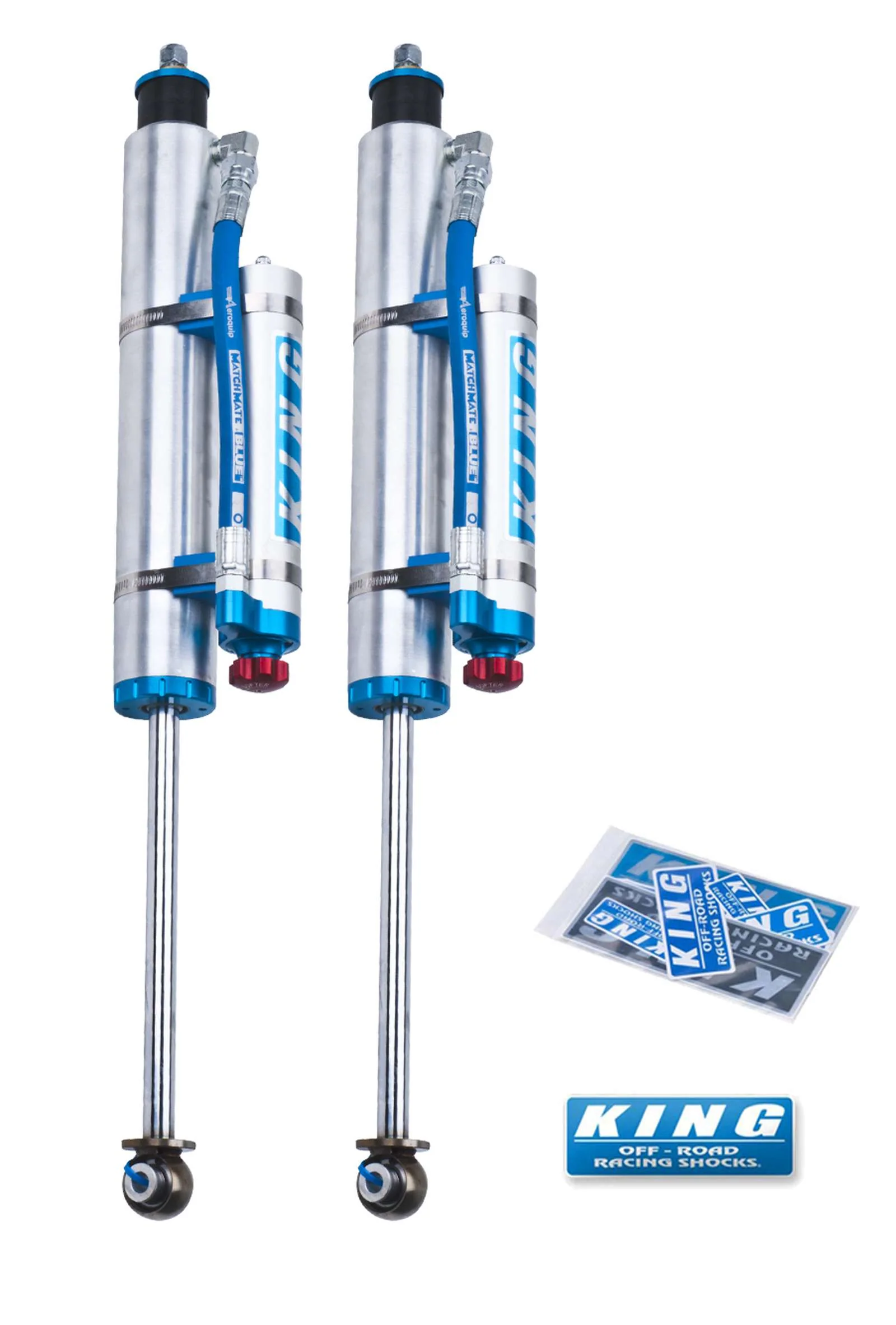 King Shocks 2.5 Performance Piggyback Shocks Front Pair for 2007-2018 Jeep Wrangler JK 4WD - Image 5