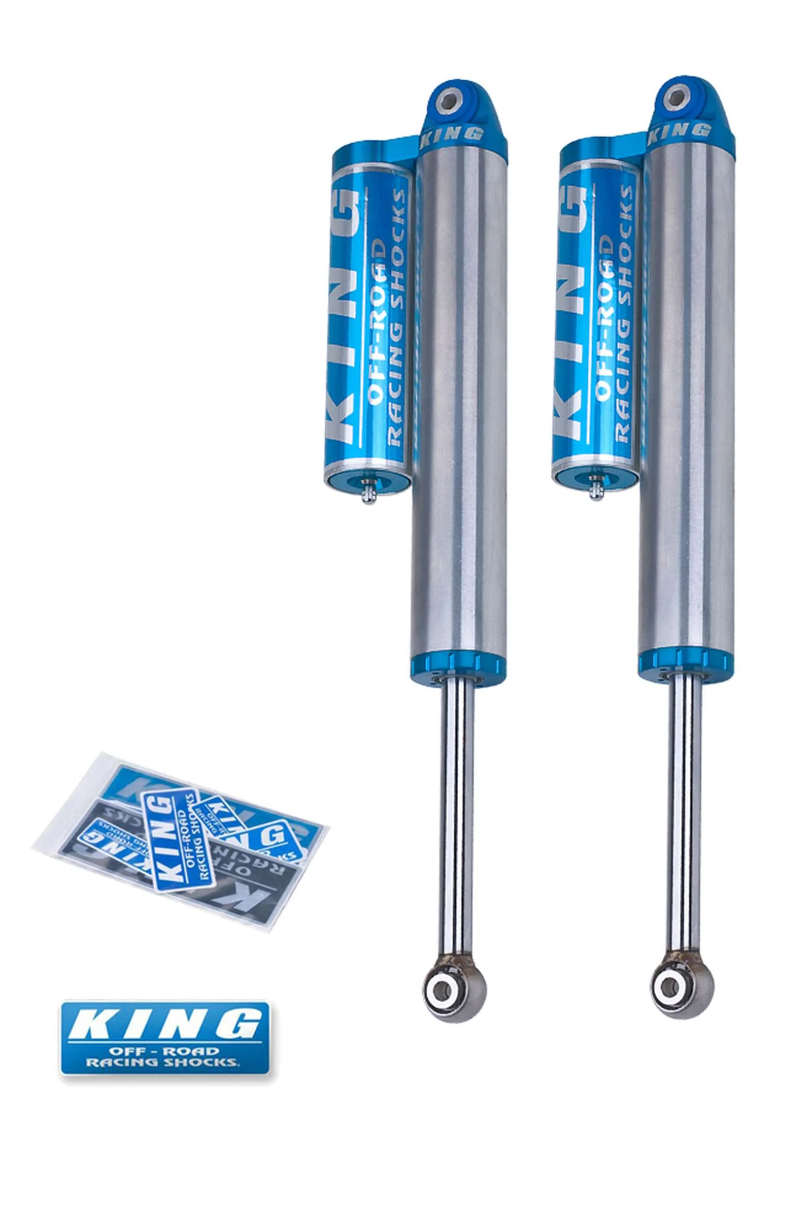 King Shocks 2.5 Performance Piggyback Shocks Rear Pair for 2012-2020 Isuzu D-Max 4WD - Image 2
