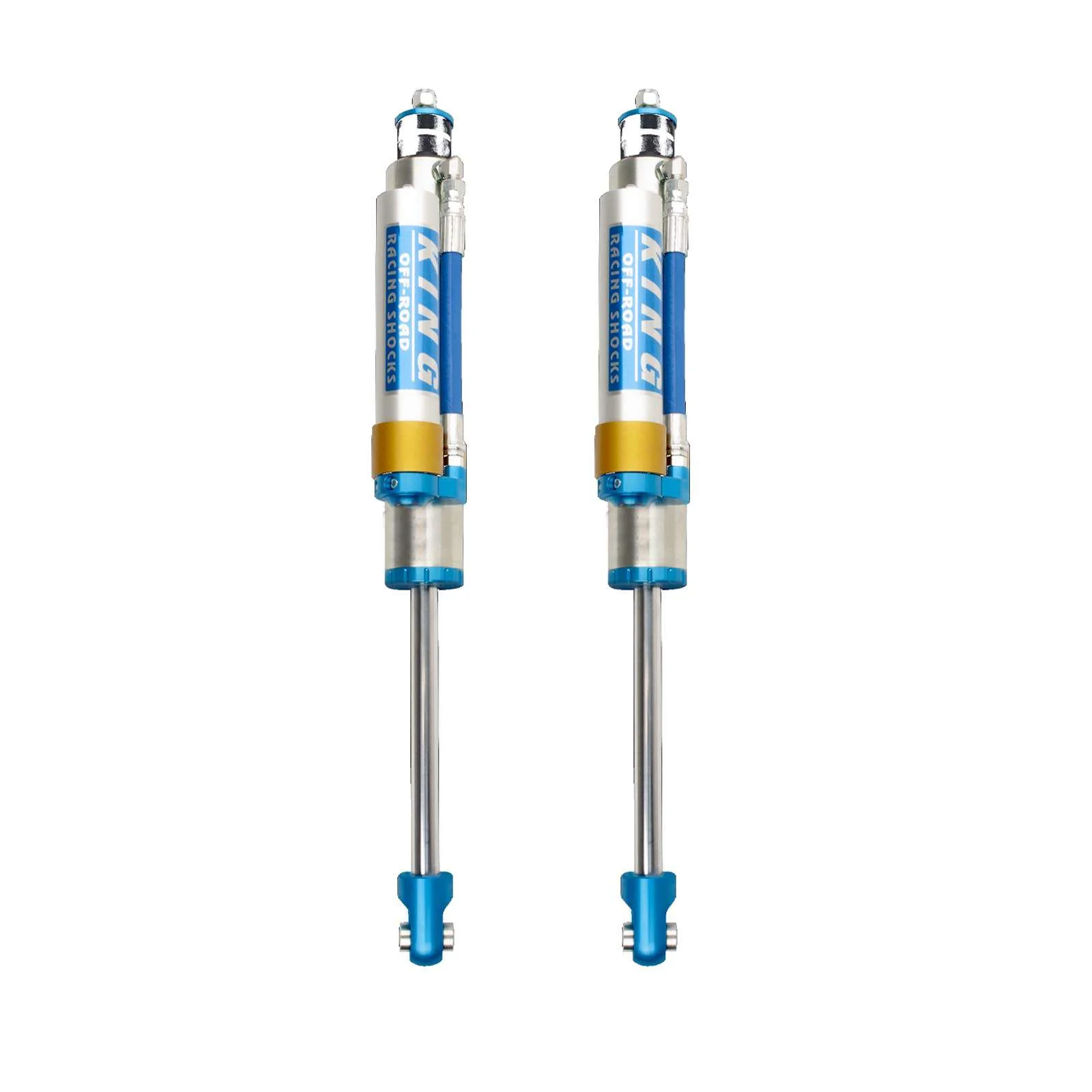 King Shocks 2.5 Performance Piggyback Shocks Rear Pair for 2019-2024 Ram 1500 4WD - Image 2