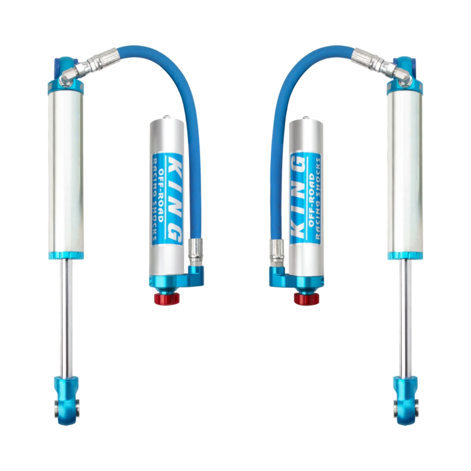 King Shocks 2.5 Performance w/ Remote Reservoir Shocks Rear Pair for 2008-2022 Toyota Sequoia 4WD - Image 2
