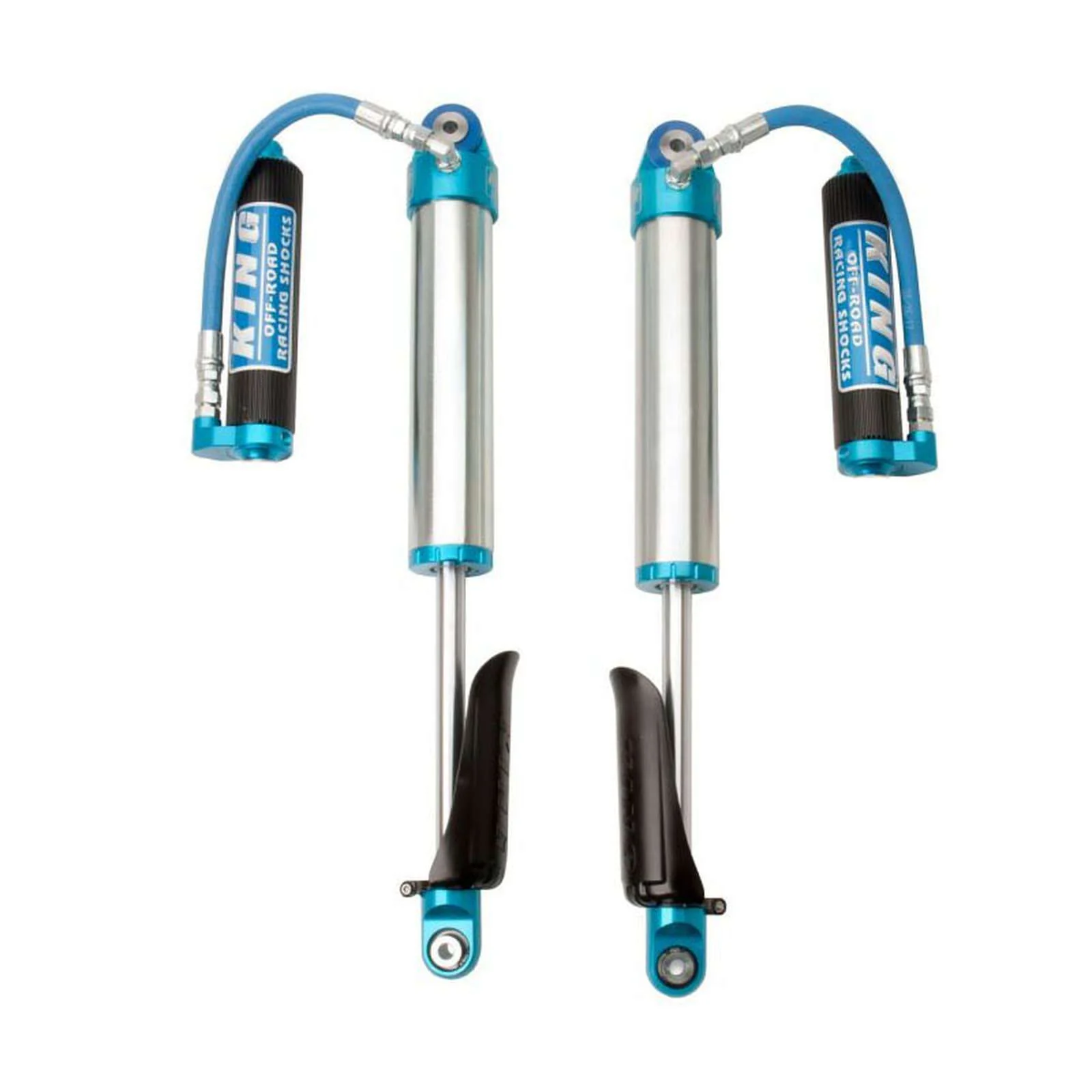 King Shocks 2.5 Performance w/ Remote Reservoir Shocks Front Pair for 2020-2024 Jeep Gladiator 4WD - Image 4