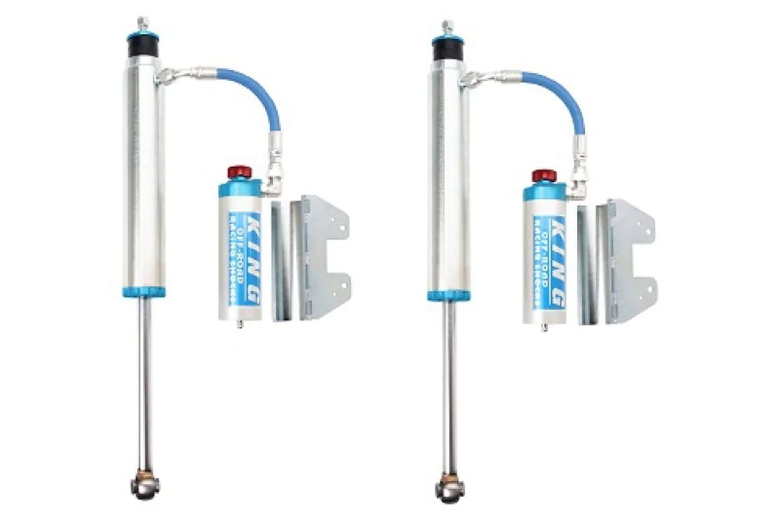 King Shocks 2.5 Performance w/ Remote Reservoir Shocks Rear Pair for 2007-2021 Toyota Tundra 4WD
