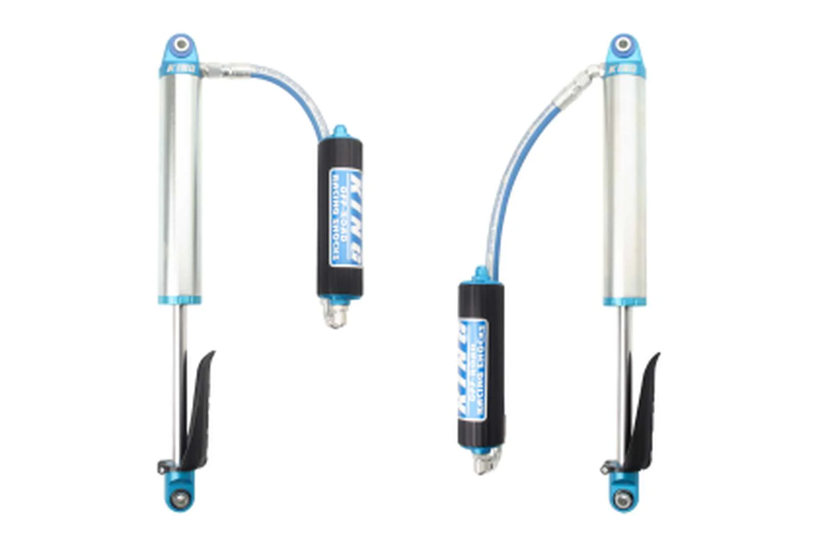 King Shocks 2.5 Performance w/ Remote Reservoir Shocks Rear Pair for 2019-2024 Chevrolet Silverado 1500 4WD - Image 2