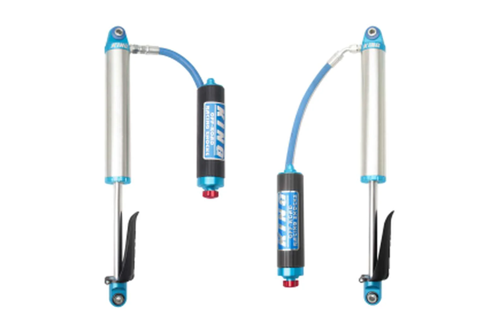 King Shocks 2.5 Performance w/ Remote Reservoir Shocks Rear Pair for 2019-2024 Chevrolet Silverado 1500 Trail Boss 4WD - Image 2