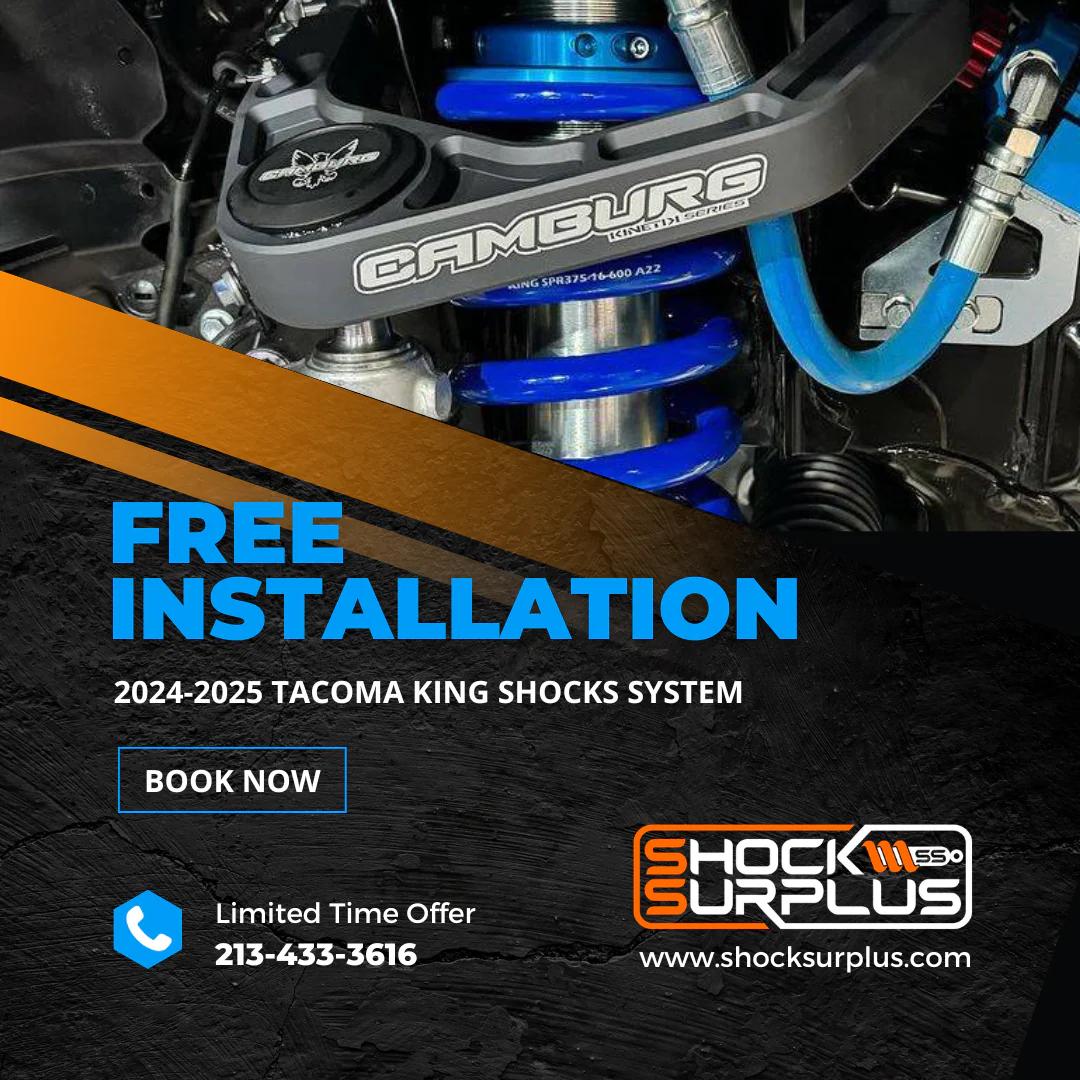 King Shocks 2" Kit - 2024-2025 Toyota Tacoma 4WD - Image 2