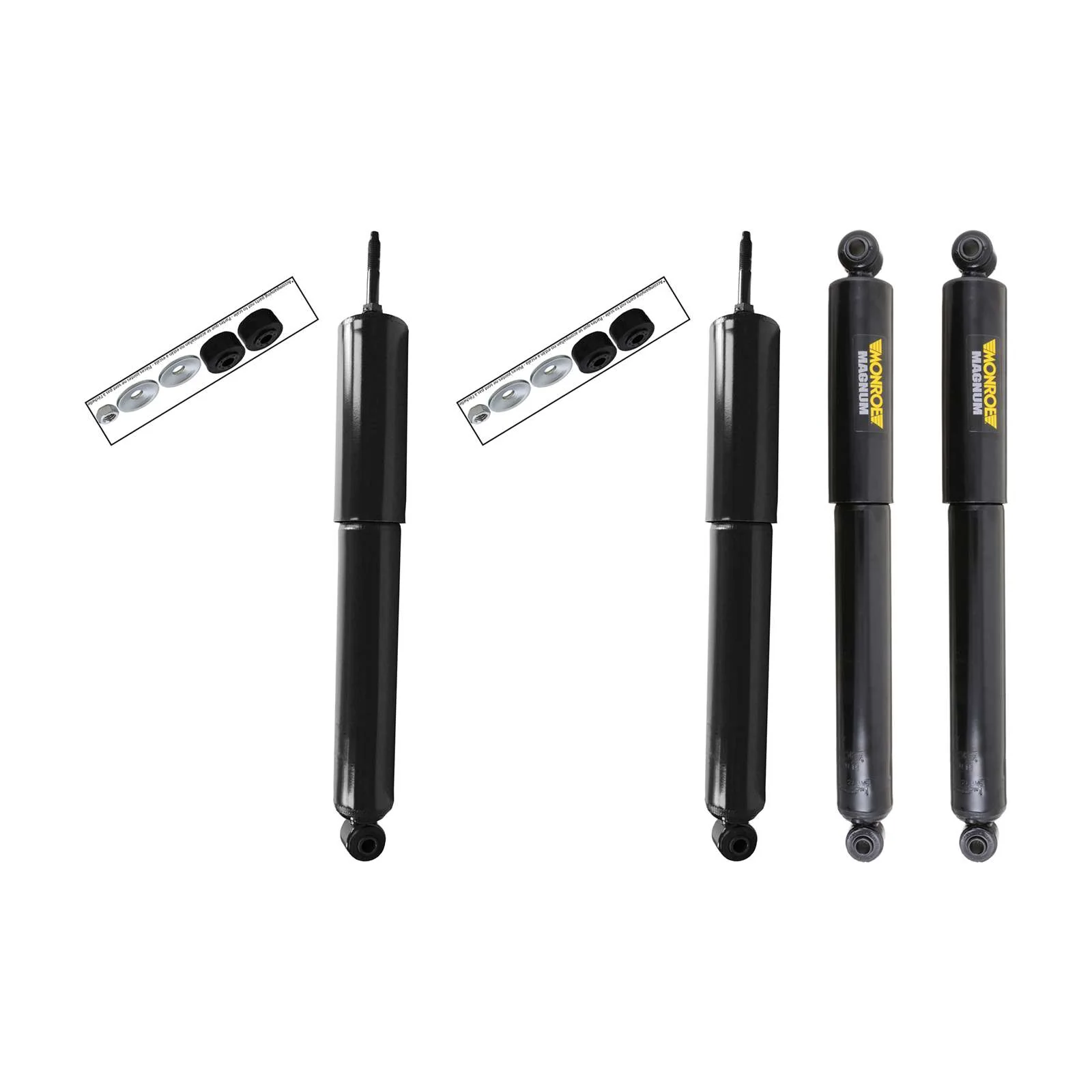 Monroe Magnum OE Replacement Shocks Set for 2011-2017 Ram 5500