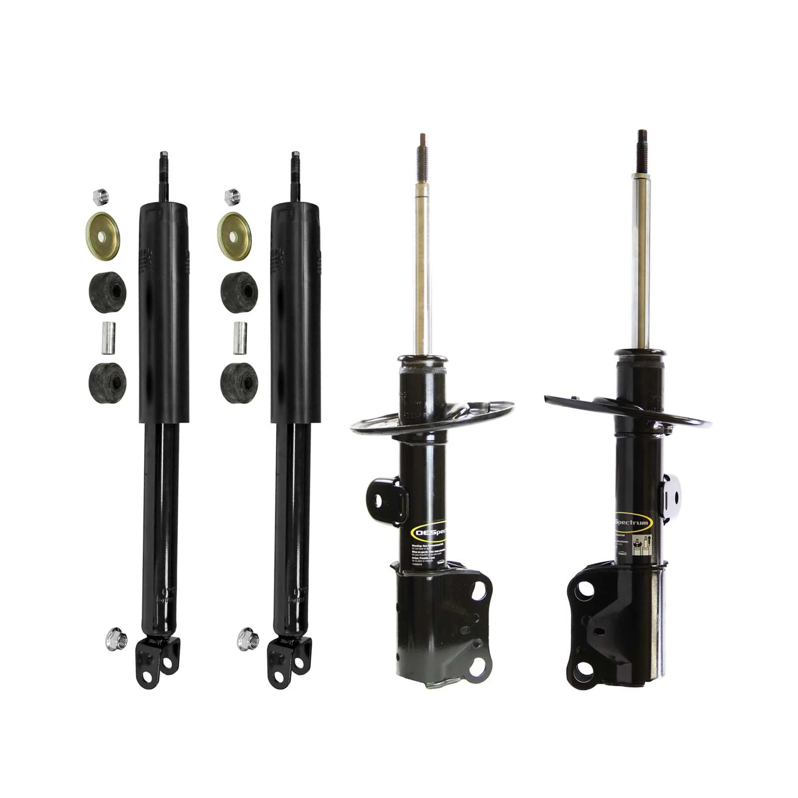 Monroe OESpectrum Strut & Shocks Set for 2013-2018 Ford Taurus AWD FWD