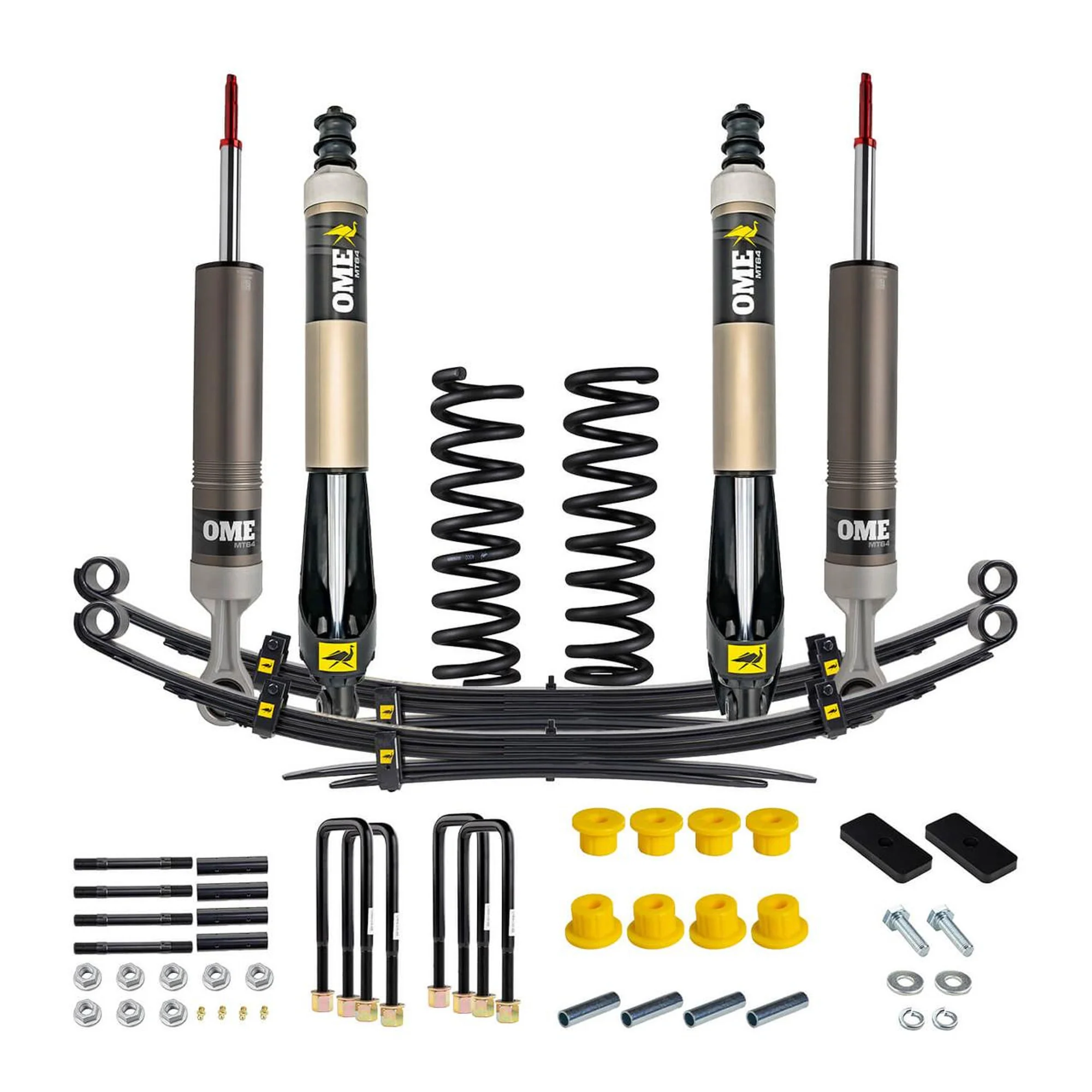 Old Man Emu MT64 Shocks Kit Strut & Spring & shock for 2005-2015 Toyota Tacoma w/2" lift - Image 2