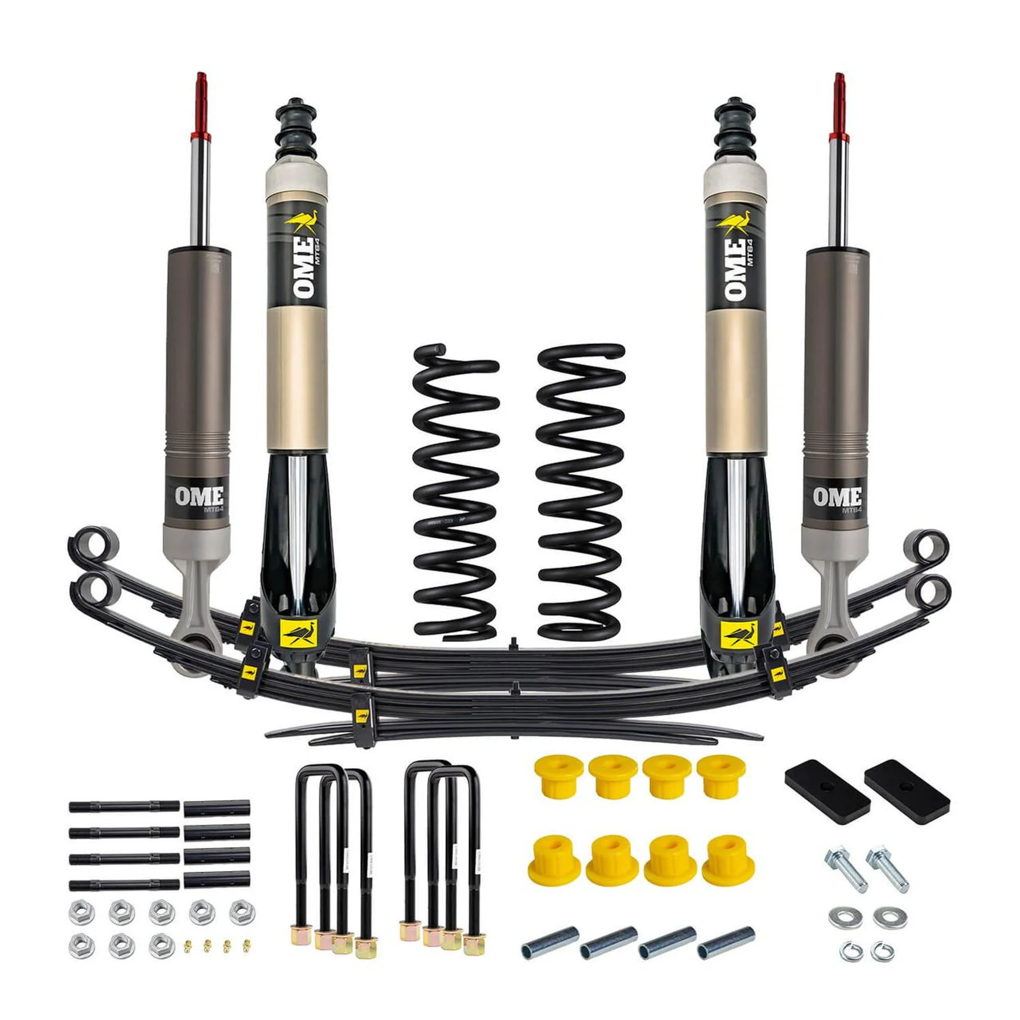 Old Man Emu MT64 Shocks Kit Strut & Spring & shock for 2005-2015 Toyota Tacoma w/2" lift - Image 3